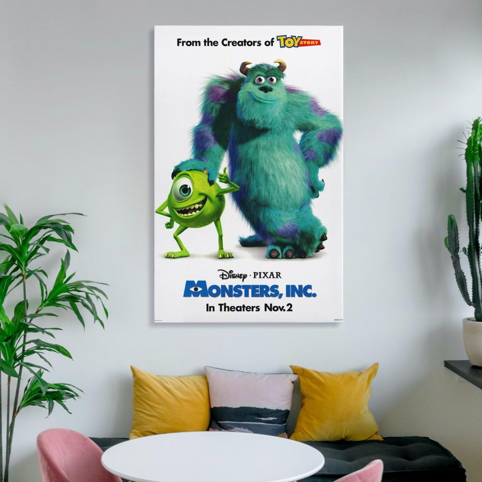 Amazon.co.jp: ノーブランド品 モンスターズインク映画 ポスター