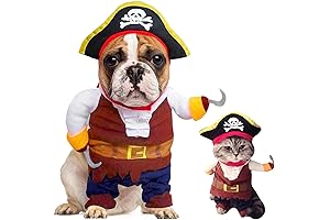 The Paw-some Pirate Costume for Your Canine Companion (Large Breed)