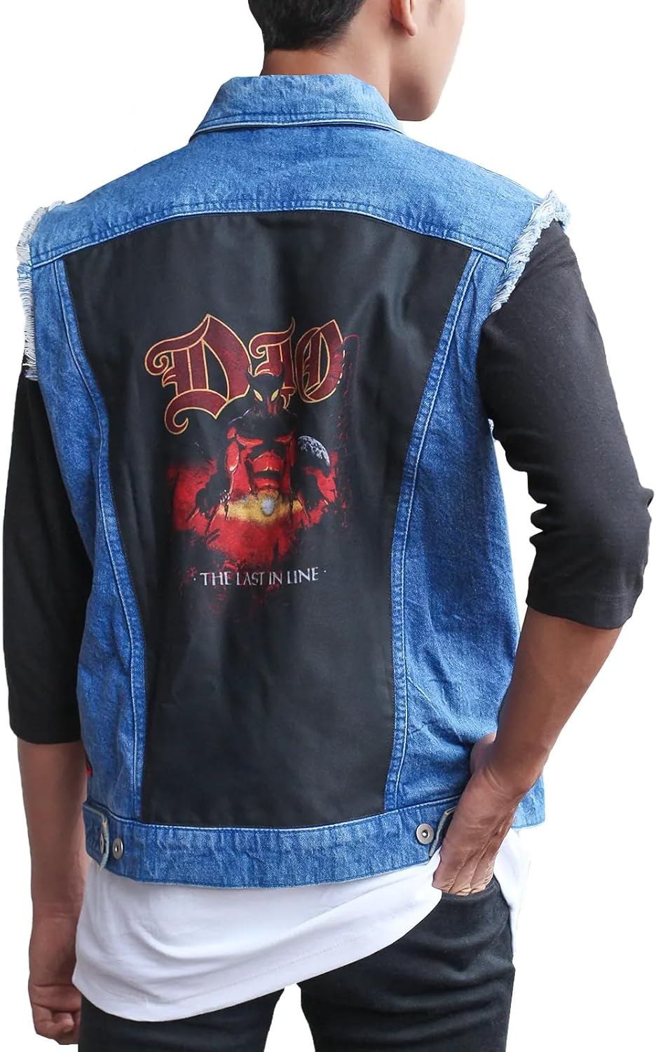 Men Stranger Eddie Things Munson Season 4 Dio Blue Denim