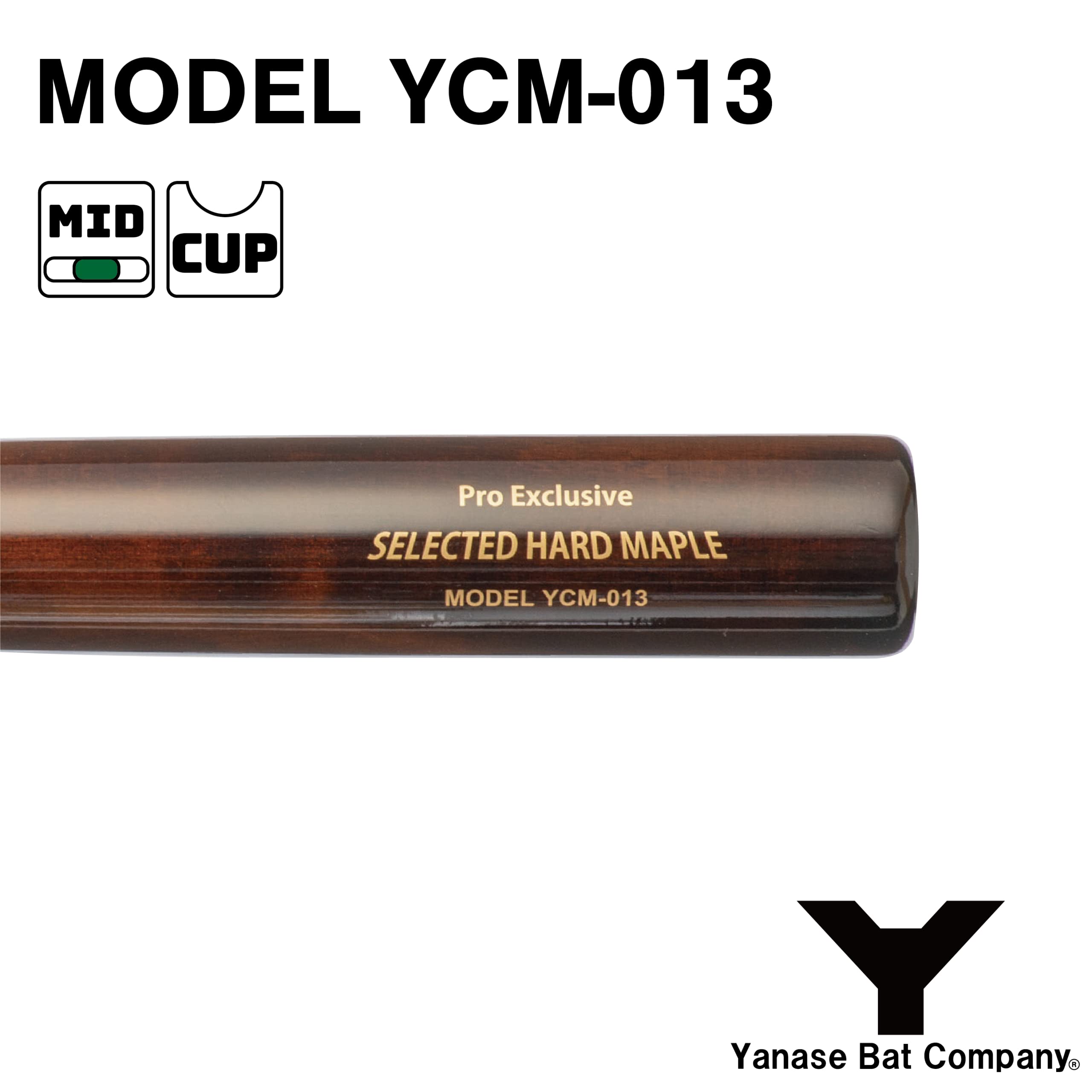 ヤナセ　Yanase Bat Company YCM-013 硬式木製バット 楽天市場】ヤナセ YCM-013 硬式木製バット : ヤナセバット 楽天