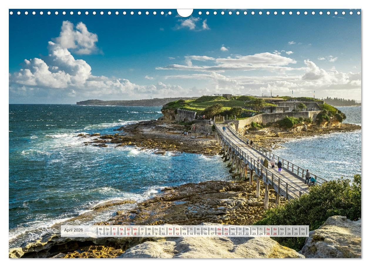 Sydney - Australien (Wandkalender 2026 DIN A3 quer), CALVENDO Monatskalender: Australiens Metropole am Südpazifik (CALVENDO Orte)