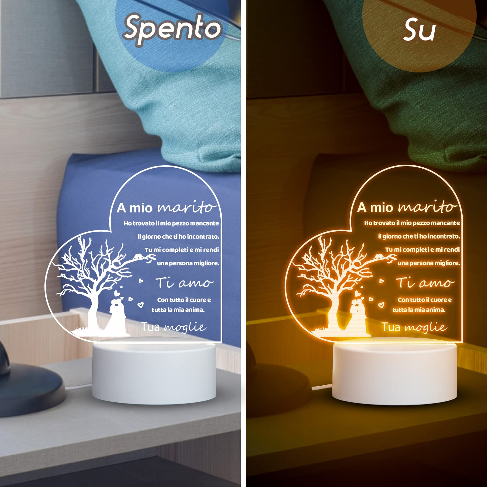 Apribottiglie Romantico Con Scritta 'Tu Sei Il Mio Pinguino' - Regalo Per Marito, San Valentino, Anniversario - Foto 2