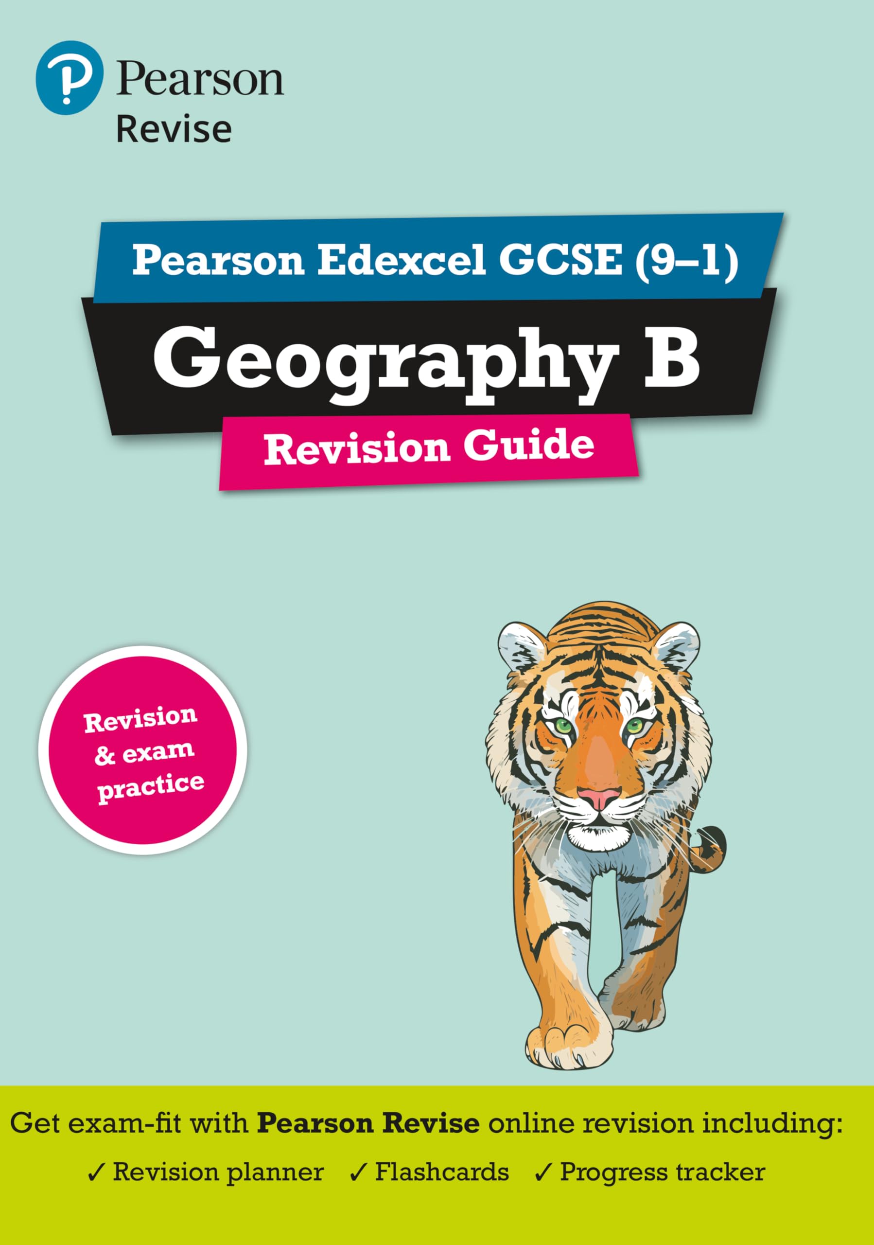 Pearson REVISE Edexcel GCSE (9-1) Geography B Revision Guide: for home learning, 2022 and 2023 assessments and exams (Revise Edexcel GCSE Geography 16) Paperback – Import, 2 November 2016