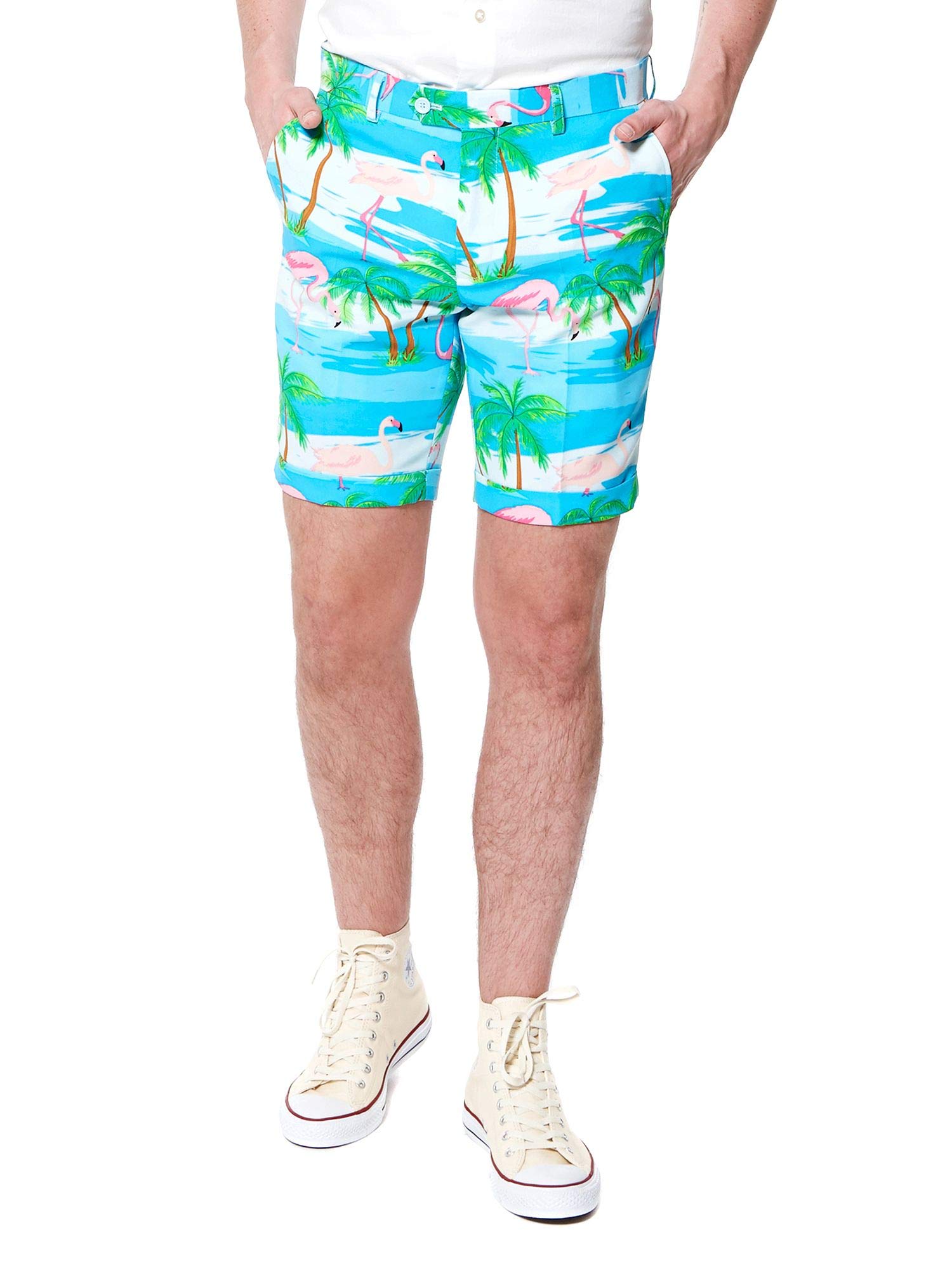 OppoSuits Men Suit Set di Pantaloni Eleganti da Lavoro Uomo