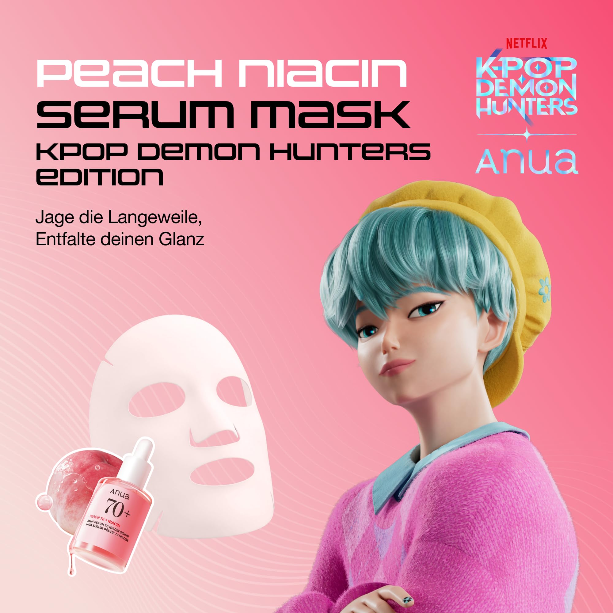 ANUA Pfirsichmaske (10 Stück)