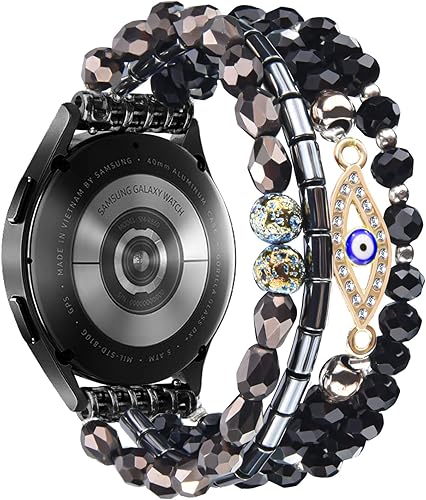 CAGOS Pulsera para Samsung Galaxy Watch 6 Band ClassicGalaxy Watch Active 2 BandGalaxy Watch 5 Band ProGalaxy Watch 4 Band Classic, 0.787 in Galaxy