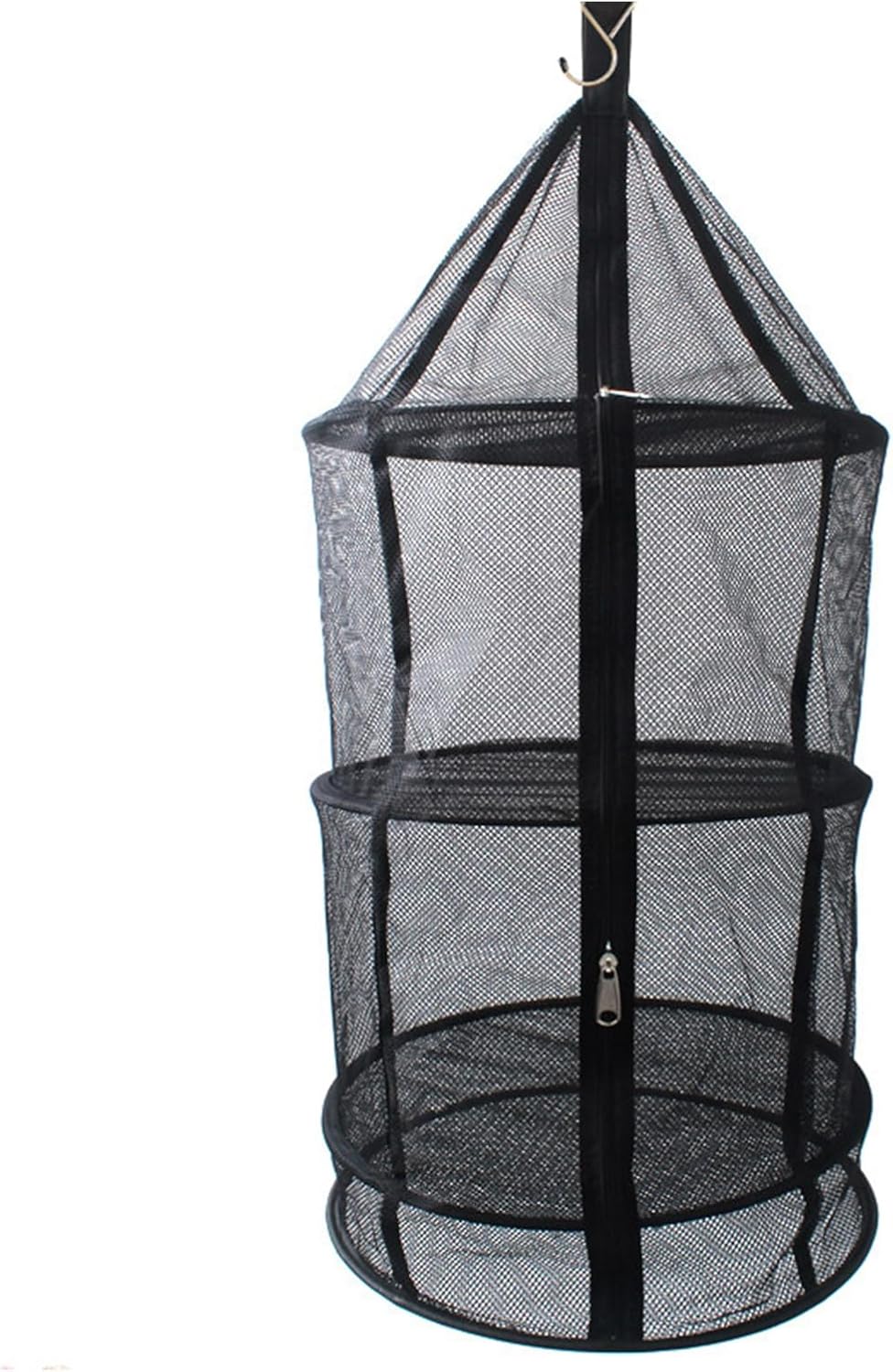 Picnic Backpack, Outdoor Drying Net Outside Folding 4 Layer Hanging Clothes Dryer Drying Net Outdoor Circulars Net with Meshes Drying Net