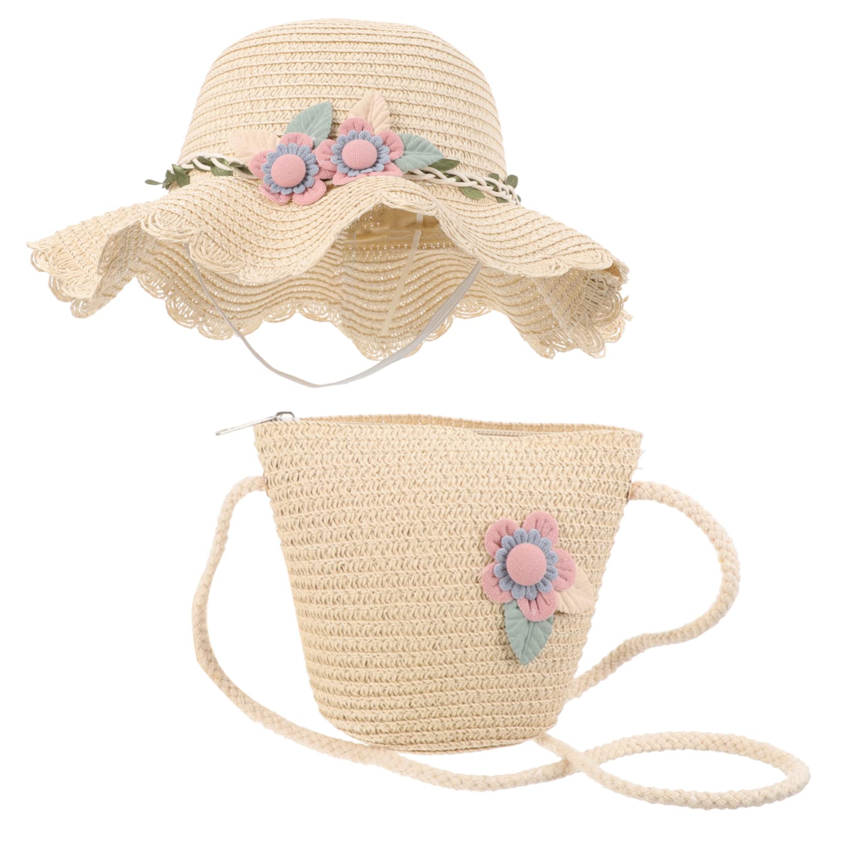 VALICLUD Sombrero De Playa para Niñas Sombreros De Playa De Verano Sombreros De Niña Sombrero De Playa para Niña Pequeña Sombreros De Verano para Flexible Pequeño