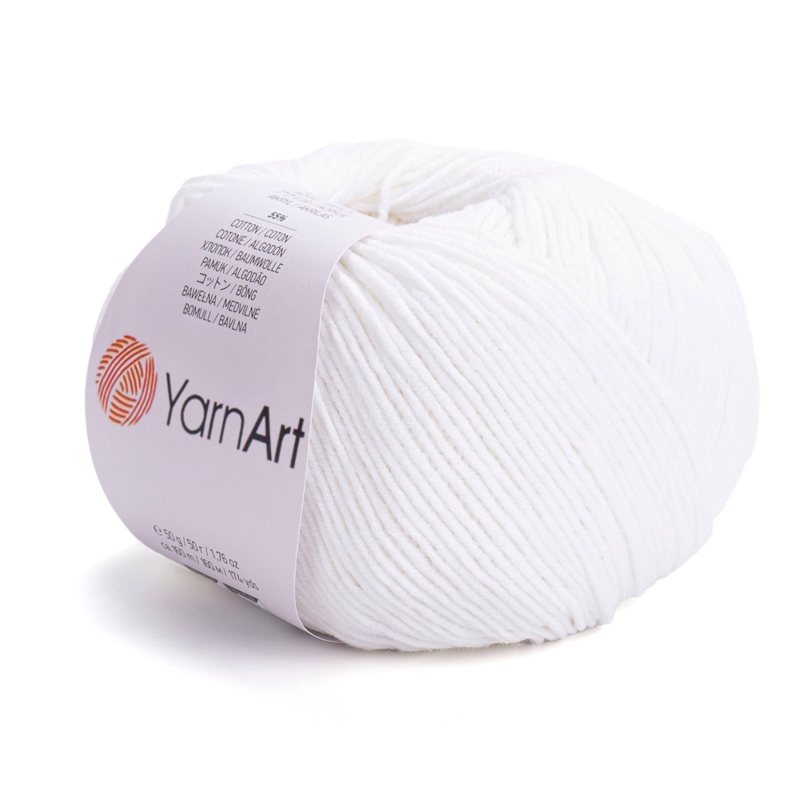 YarnArt Jeans Yarn, Amigurumi Cotton Yarn, Knitting Yarn, 1