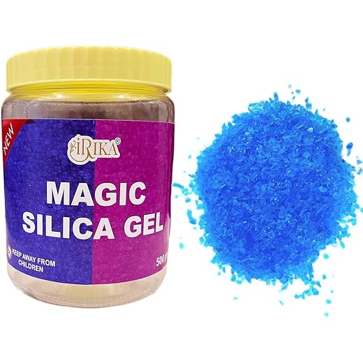 IRIKA Magic Blue Silica Gel 500g Reusable Non Toxic Drying