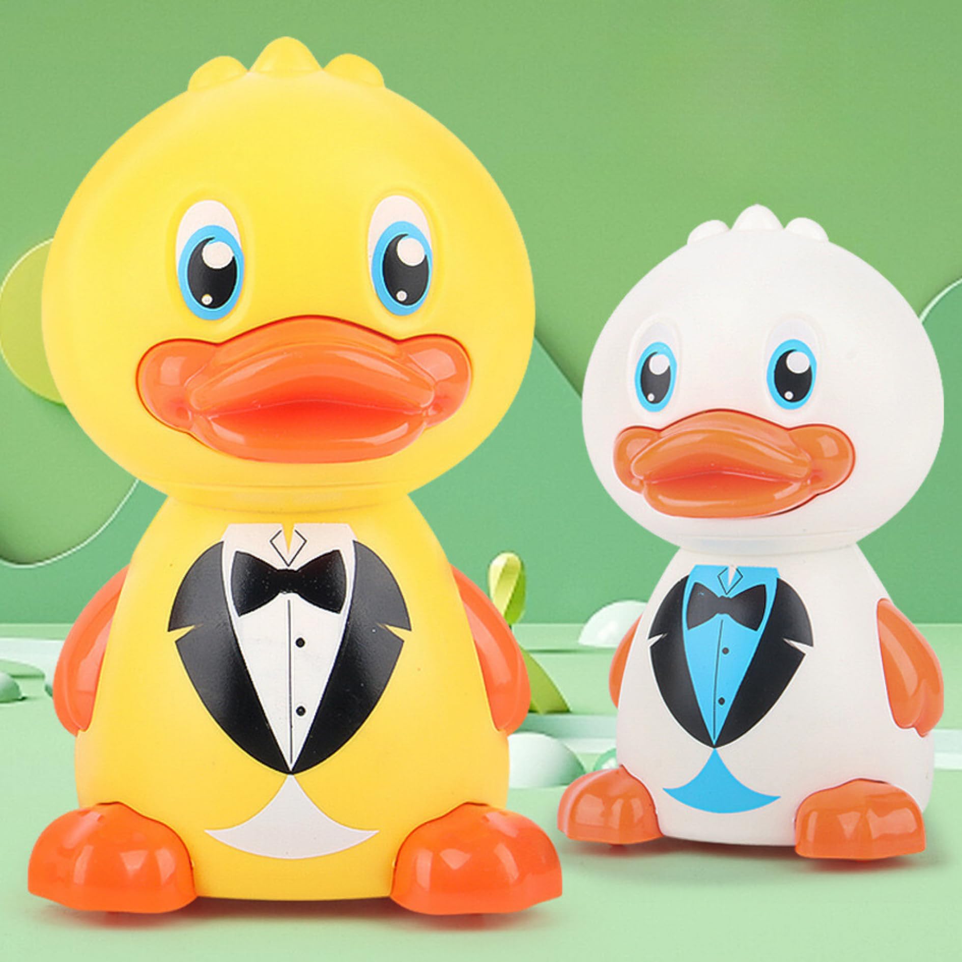 Jo Baby Press & Go Duck Crawling Toys for Kids Press and Go Animal Vehicle Toy for Toddlers and Kids Pack of 2 Pcs