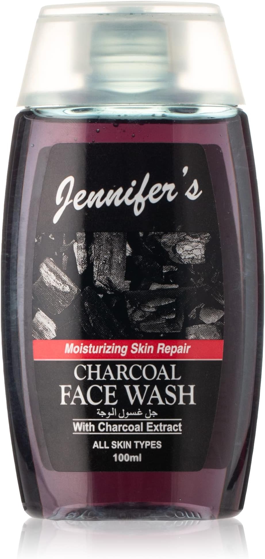 Jennifer'sFace Wash Charcoal, 100 ml