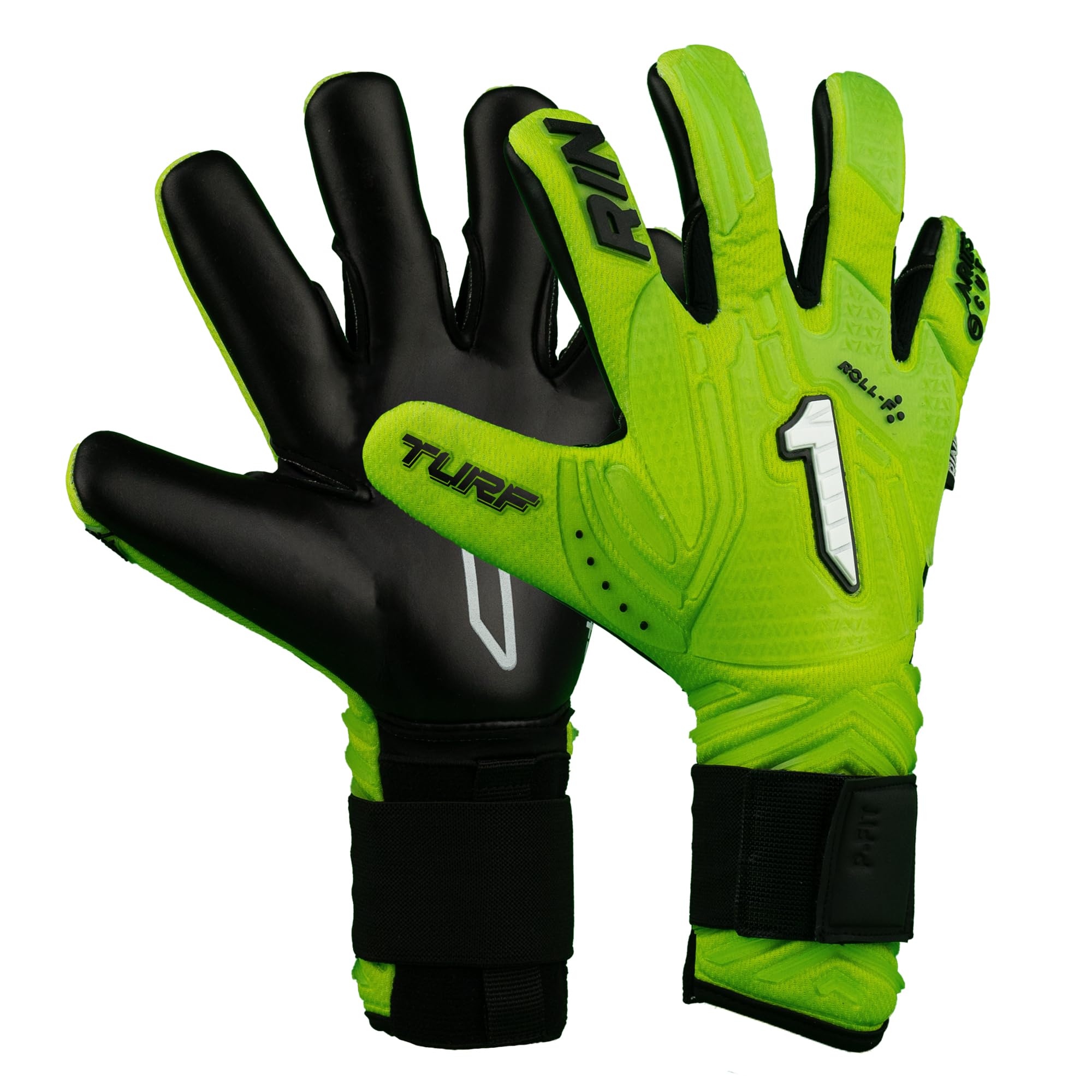Gants De Gardien De But Rinat Aries X Prime - Taille 10, Coupe Arrow Cut, Paume Super Softty XP, Pour Adultes