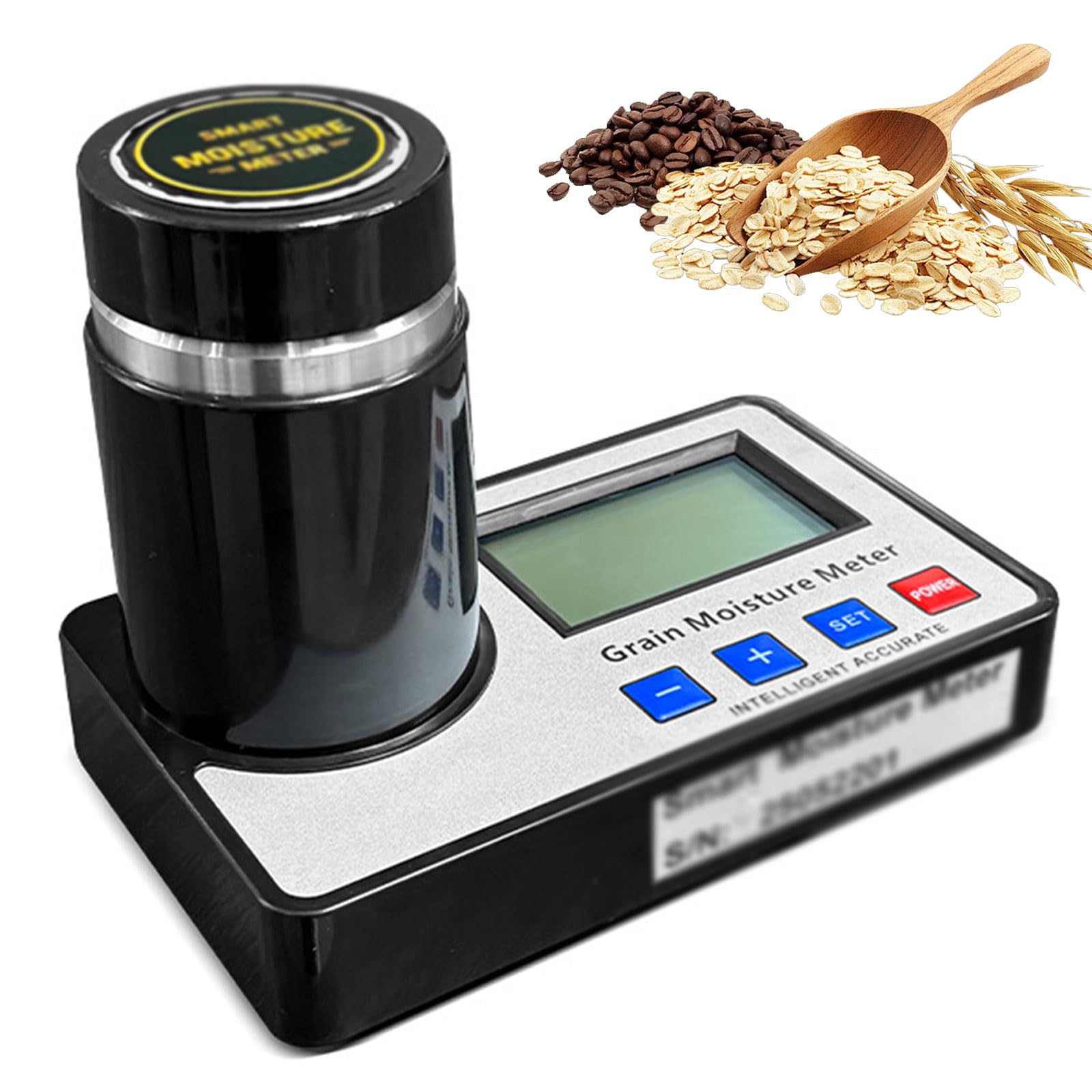 Analyseur d'humidité des grains intelligent de 3 à 40% pour blé et café