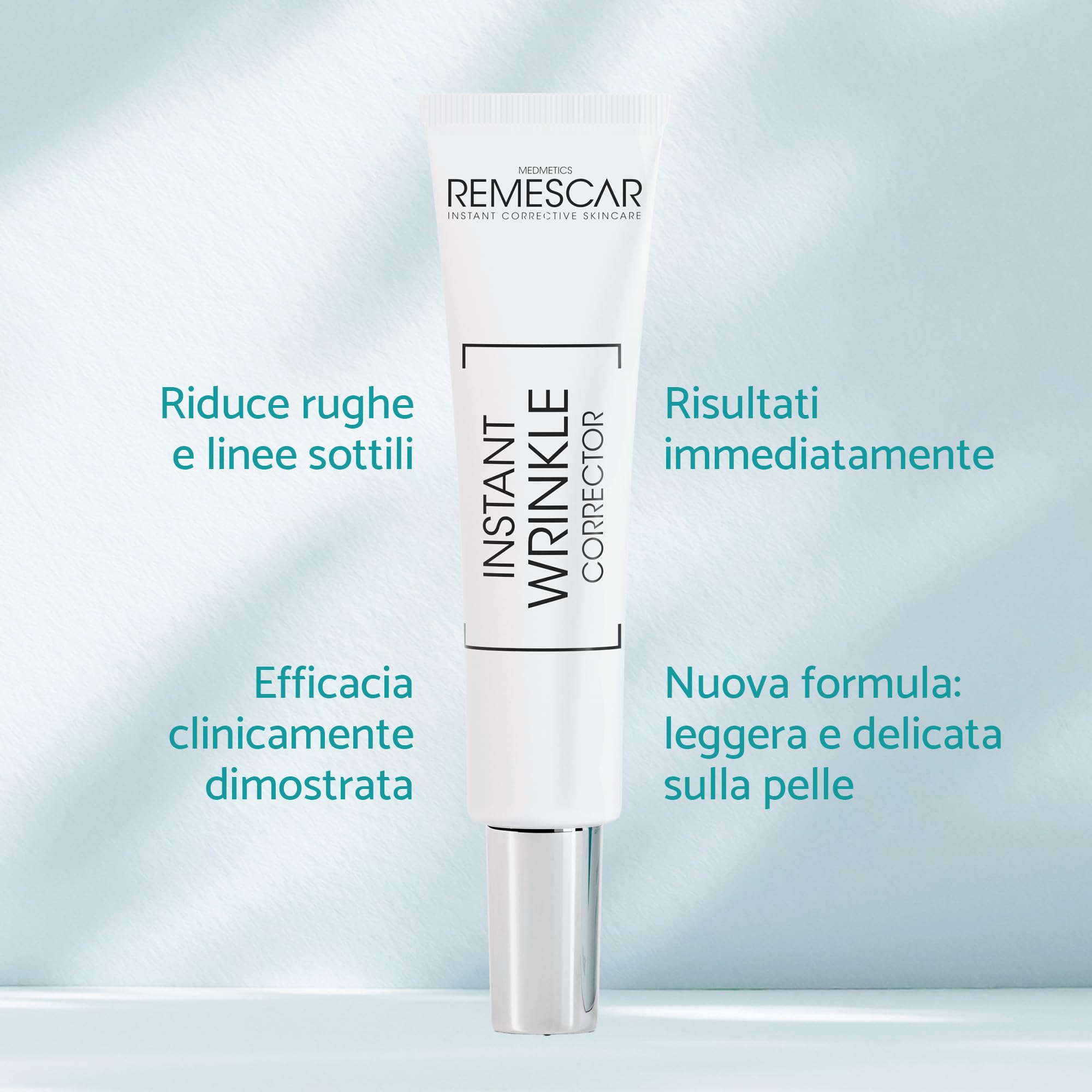 Remescar Borse e Occhiaie + Palpebre Cadenti – Duo Contorno Occhi ad Effetto Immediato – Riduce Borse, Occhiaie e Palpebre Cadenti – Trattamento Uomo e Donna – 2 x 8 ml