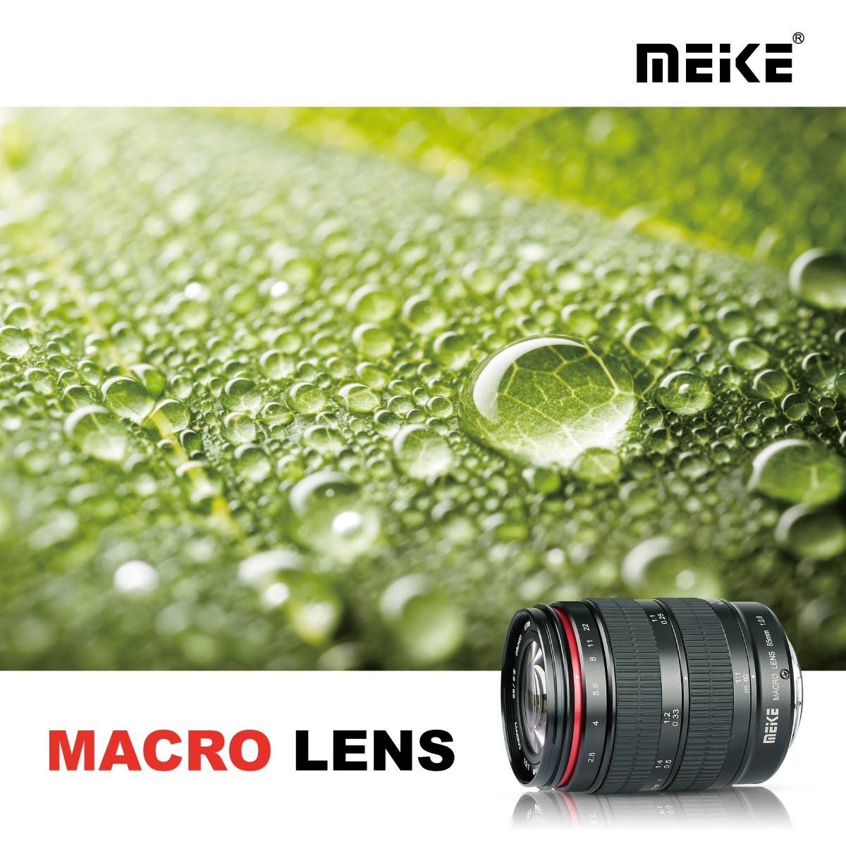Amazon.co.jp: MEKE 85mm F2.8 フルフレーム マクロ中望遠 1.5:1比