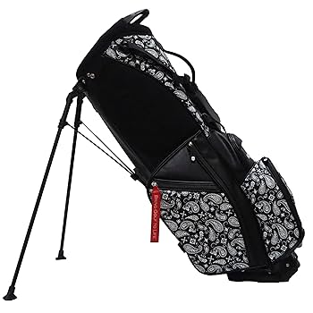 Amazon | GOLF STAND BAG_PAISLEY BLACK/スタンドキャディバッグ