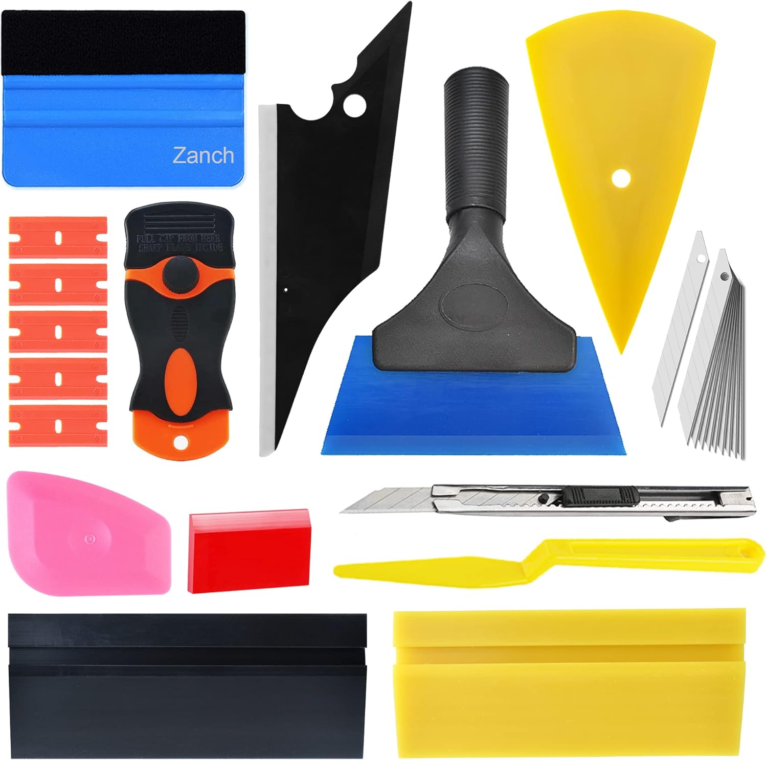 Zanch Window Tint Tools Window Tint Kit Vinyl Wrap Tool