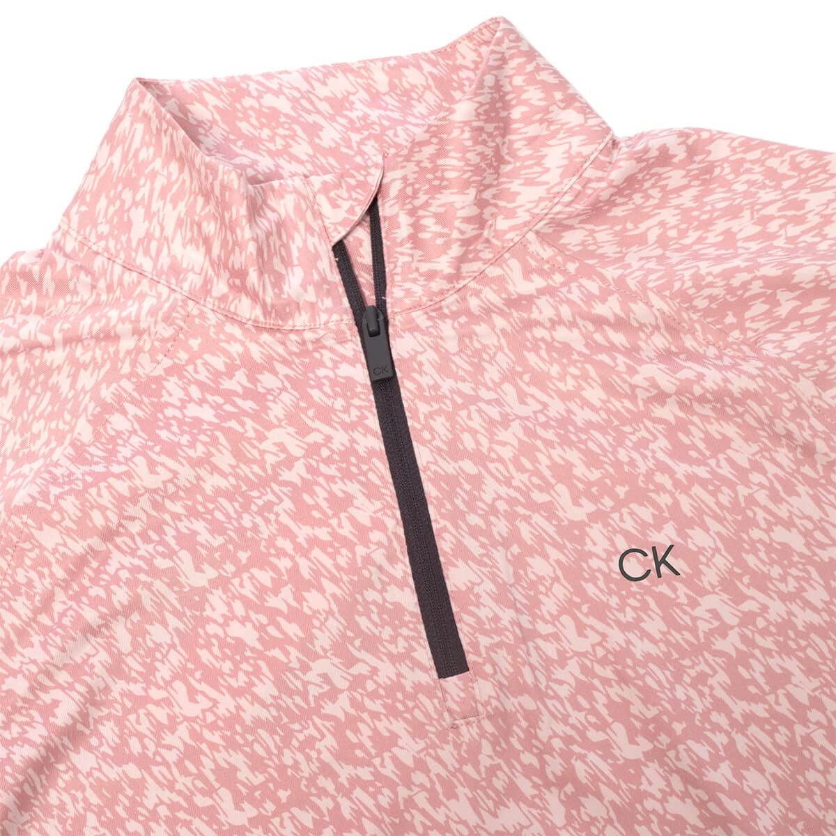 Calvin Klein femmes Bolina 1/4 Zip Humidité Évacant médian Pull