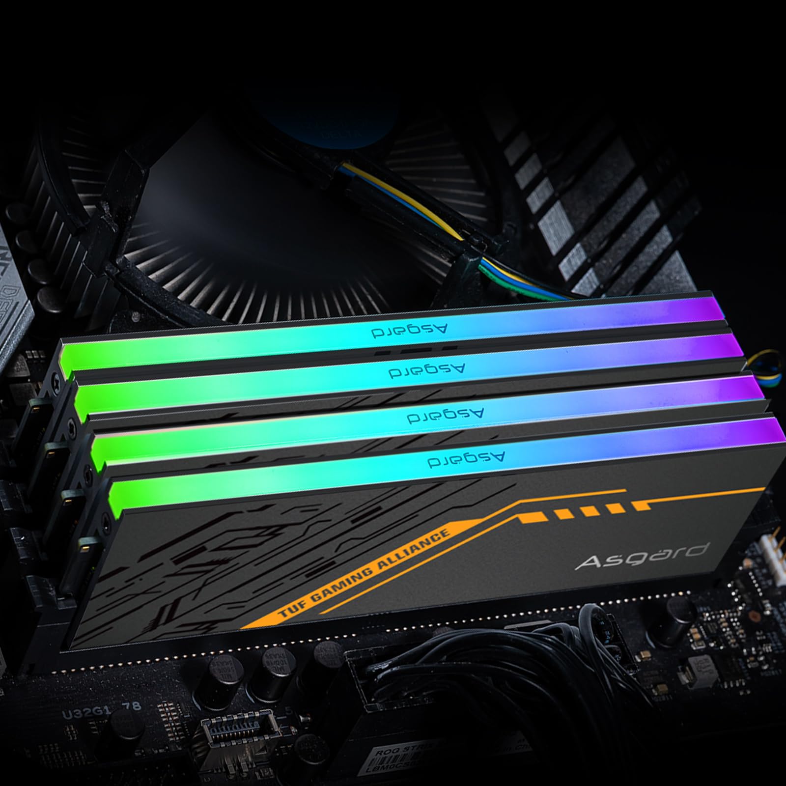 Amazon.co.jp: DDR5 RAM ASGARD Valkyrie & TUF RGBシリーズ 32GB 