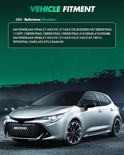 Miniatura 6 de SCITOO Arrancadores aptos para John Deere Farm 425 Lawn 425445 93-On para vehículo utilitario John Deere UTV Gator 6x4 HPX Trail Gator 18012N John