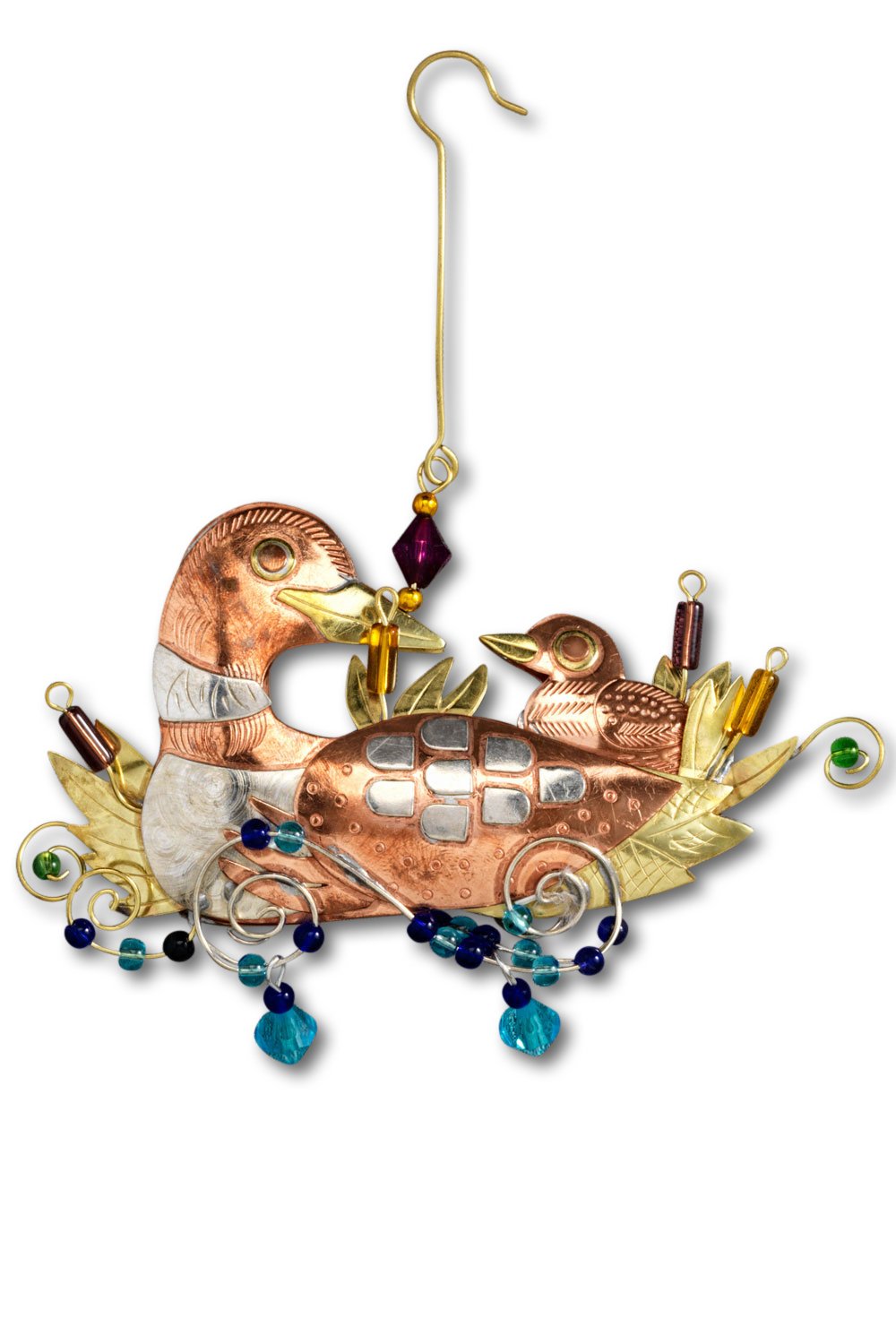 Fair Trade Mamma and Baby Loon Ornament