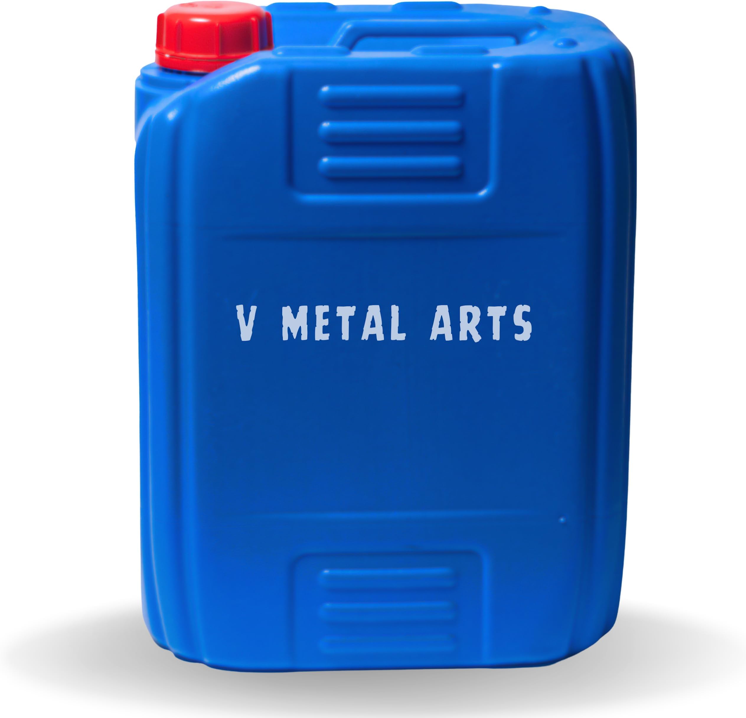 V METAL ARTS Plastic Jerry Can | Plastic Can | Water Storage Can | Leak Proof Can | Refillable Empty Can | Plastic Gallon | Refillable Empty Can | Can with Sealed Cap | Blue PVC Can | Chemical Storage Plastic Can | Oil Fluid Tanks for Generators, Jeeps, Marine Activities, Boat and Other Vehicles (35 Litre)