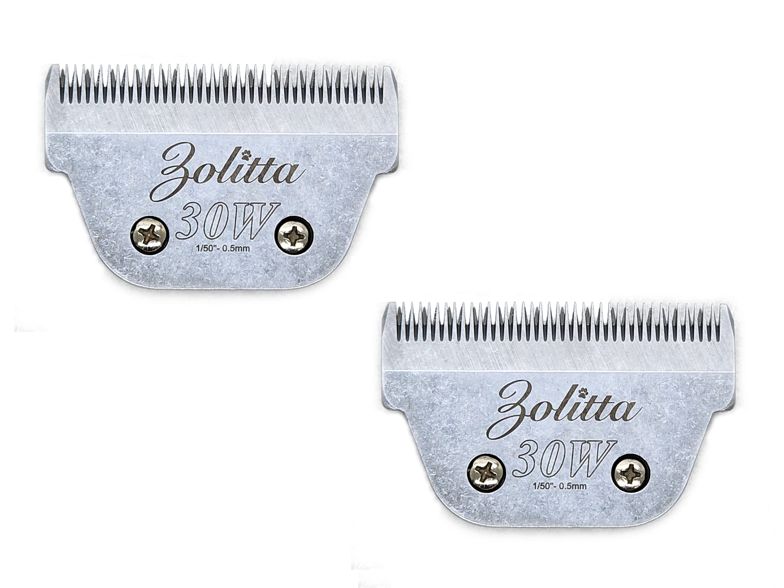 Amazon.com: ZOLITTA Set of 2 30W Elite Wide Blades, Dog Grooming