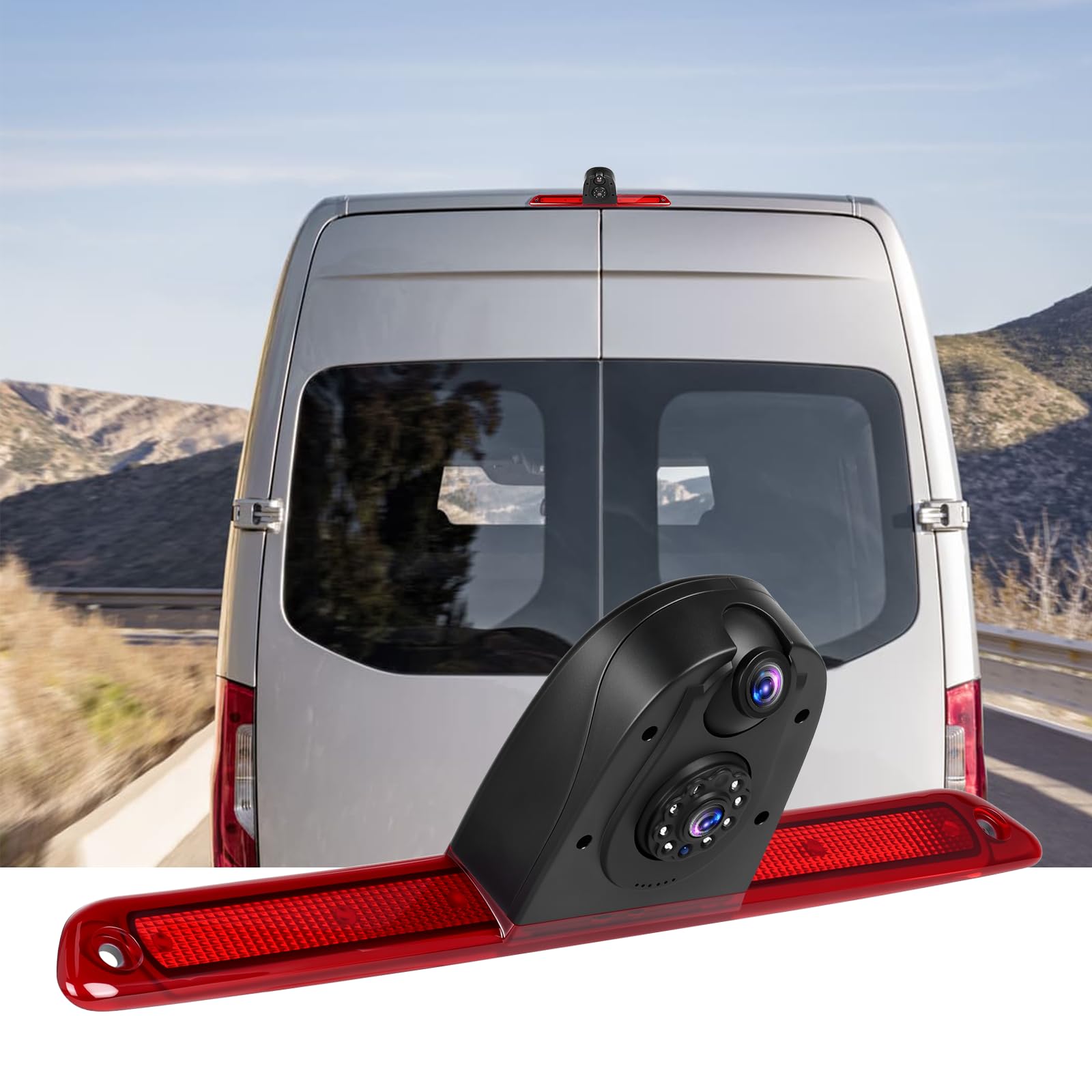 Double Caméra de Recul 720P pour Sprinter W906 2007-2019