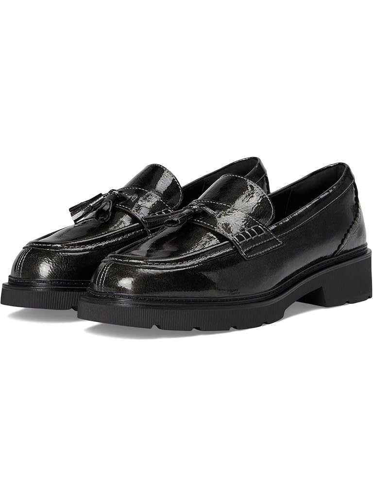 Metallic Clarks Lauryl Tassel