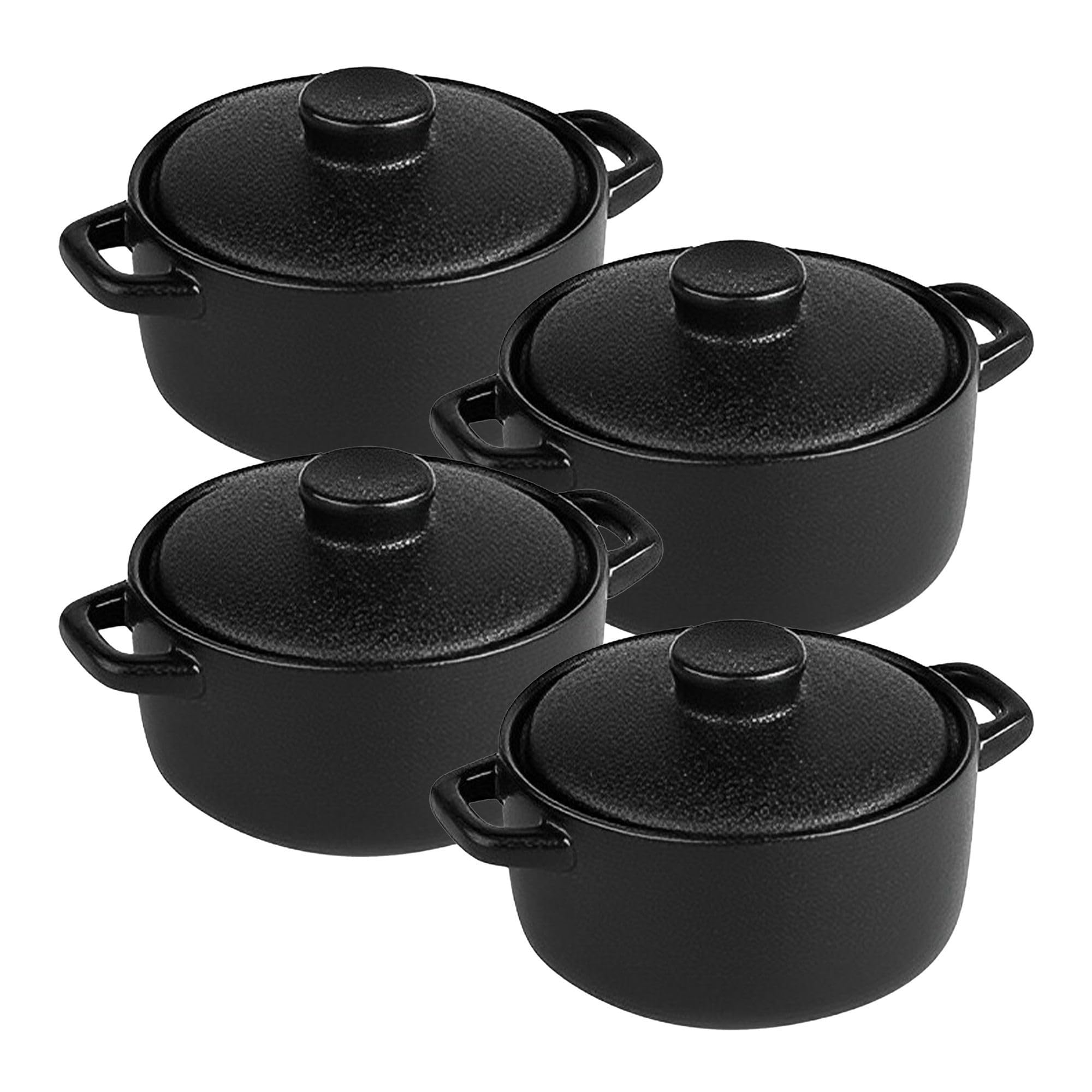 Moule à soufflé friteuse sans huile ramequin céramique 230 ml x4