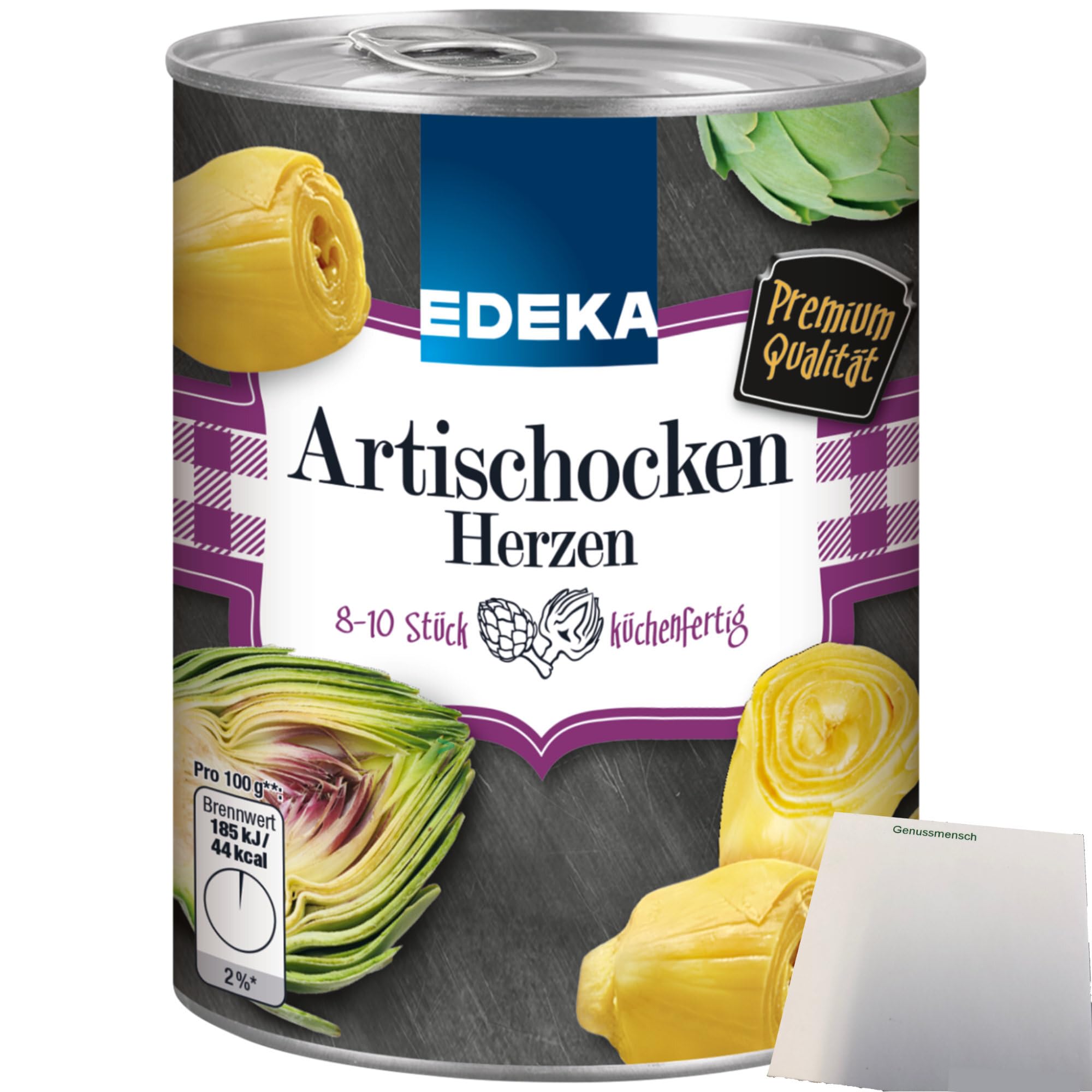usy Bundle für Edeka Artischockenherzen küchenfertig (400g Dose) + usy Block