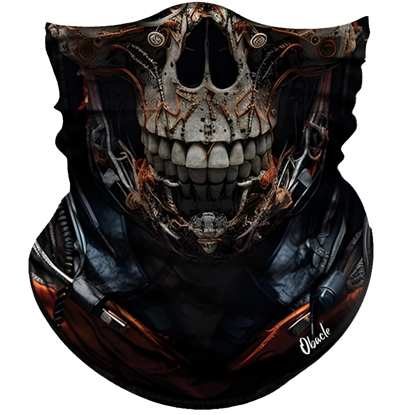Obacle Neck Gaiter Face Mask Bandana for Dust Wind Sun Protection for Men Women