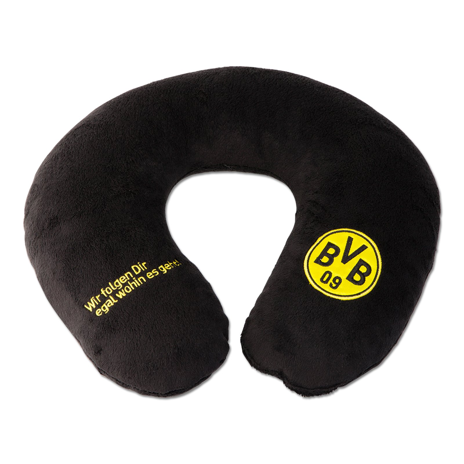 Borussia Dortmund, BVB poduszka na kark, czarna/żółta, 0