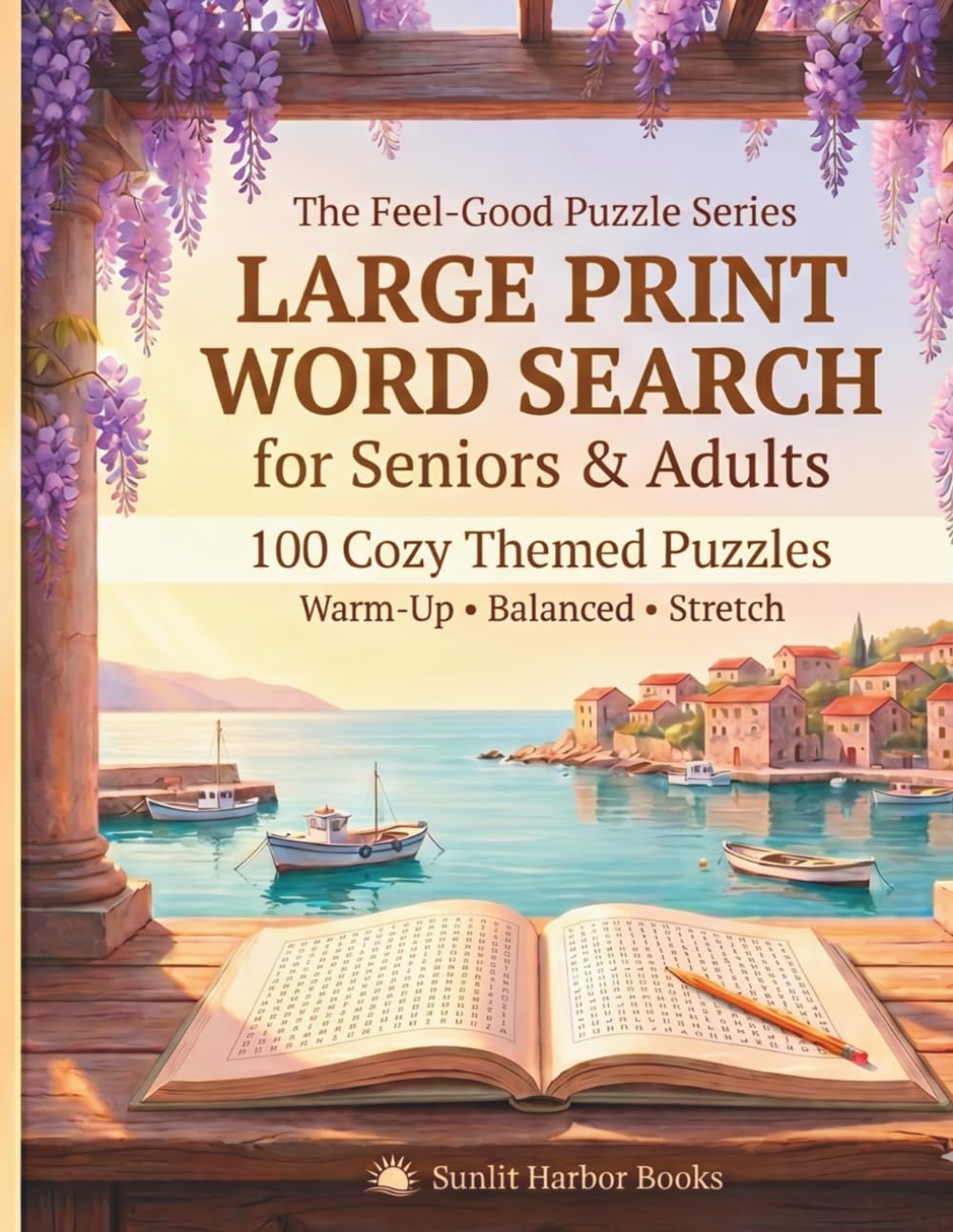 Large Print Word Search for Seniors & Adults: 100 Cozy Themed Puzzles