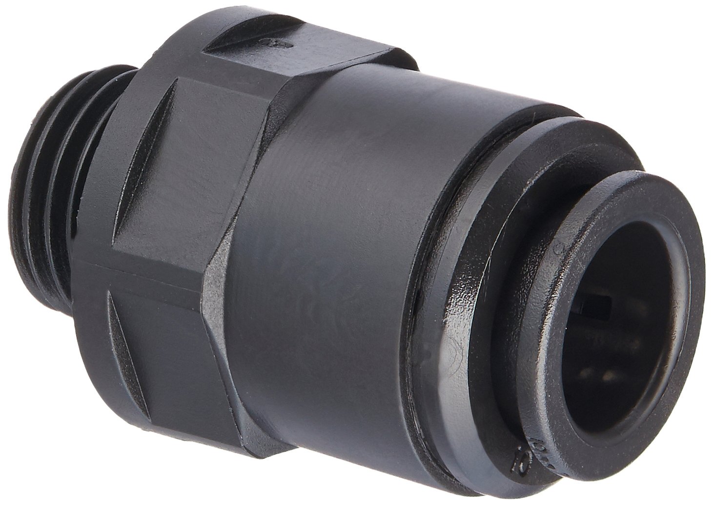 John Guest PM011012E Male Connector, 10 mm x 1/4