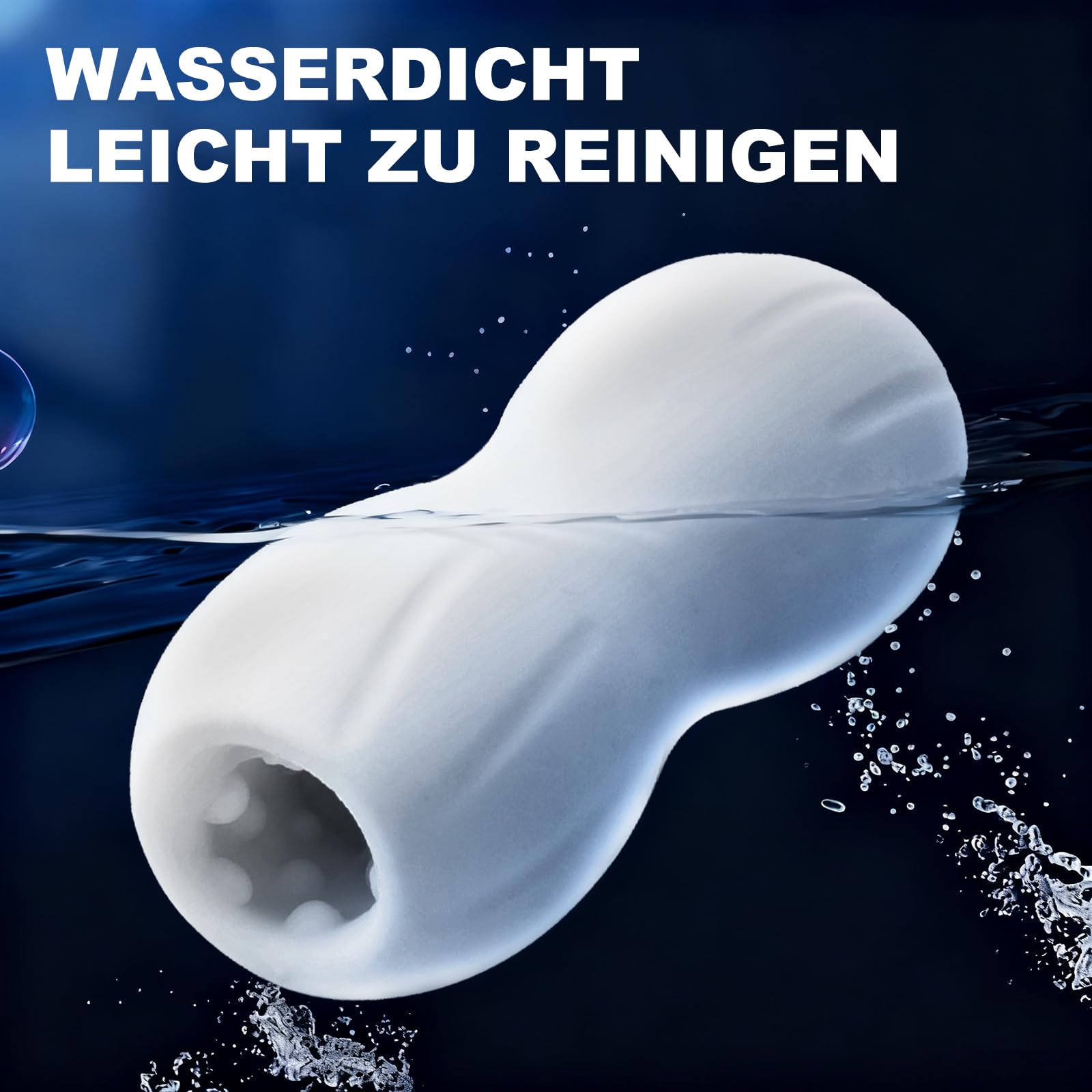 Masturbatore Uomo - Masturbatori Maschili Ultra Elastico Toy con 3D Vagina Finta, Pompino Giocattoli Sessuali, Manuale Objet per Uomini, Masturbatore per Pene Sexytoys Uomo Pocket Pussy