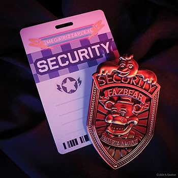 ファイブナイツアットフレディーズ　セキュリティバッジ　レプリカ 713jrr5EDKL._AC_UF350,