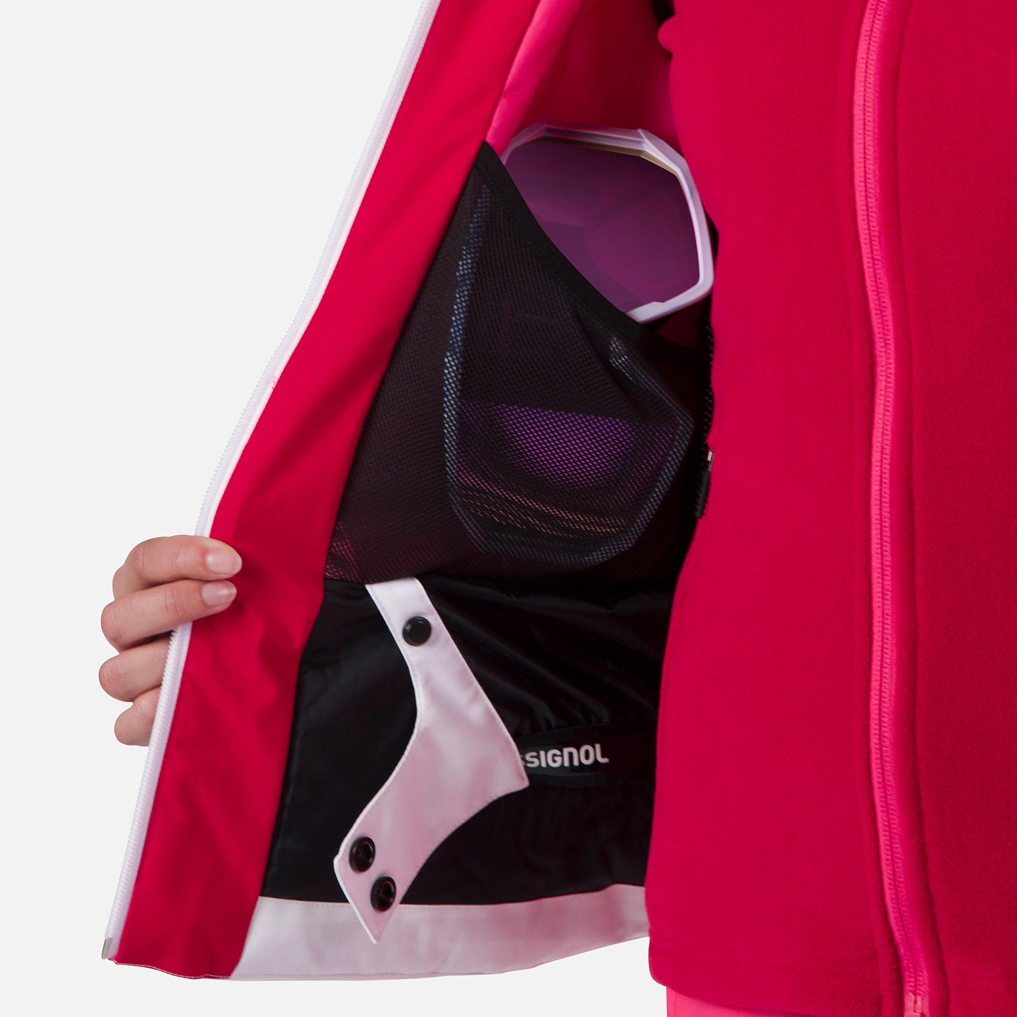 Rossignol Kurtka Strawpile – izolowana kurtka narciarska – wodoodporna kurtka snowboardowa dla kobiet
