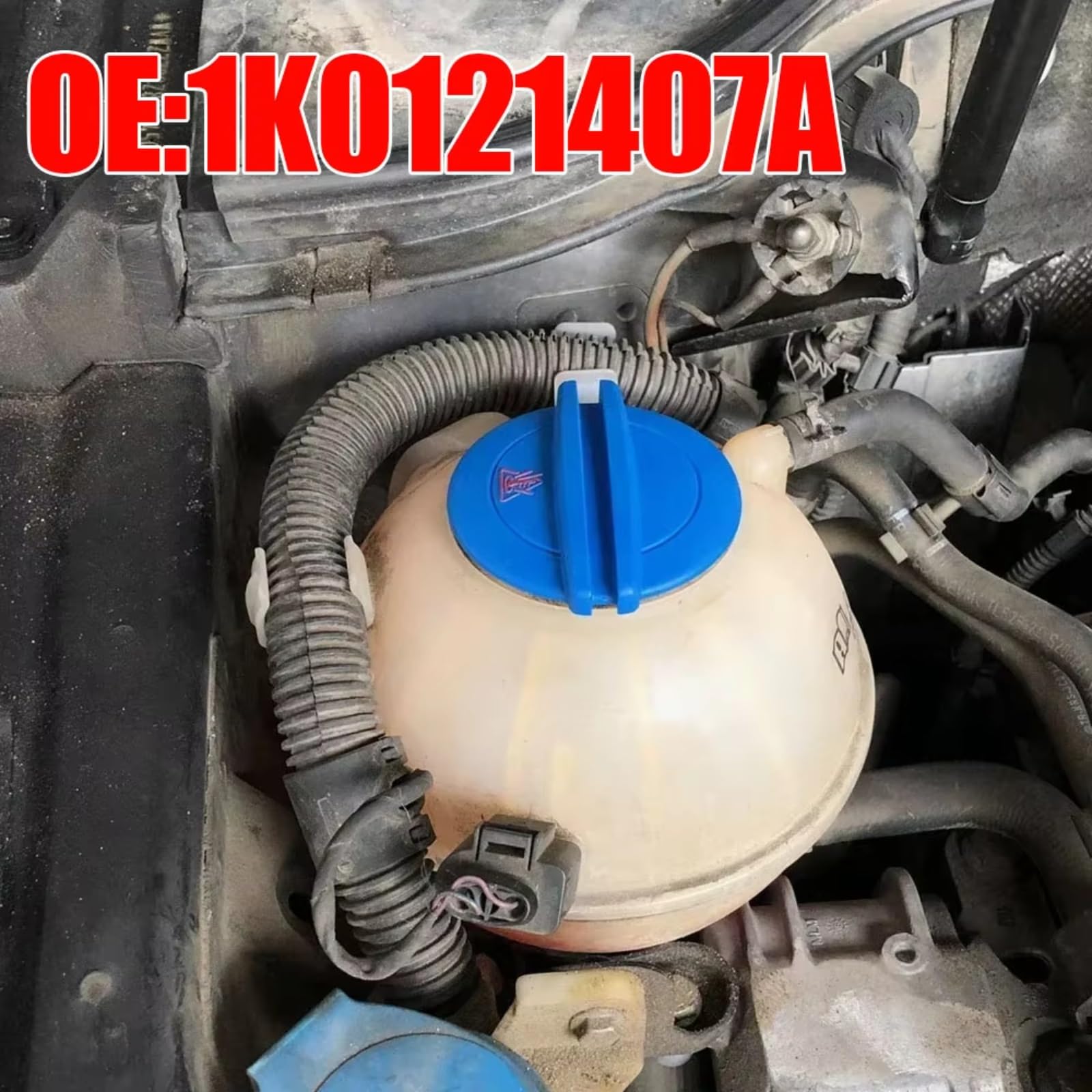 Vaschetta di espansione Compatibile Con A3 2003-2012 Per Sportback 2004-2013 Serbatoio Espansione Auto Con Tappo Serbatoio Liquido Raffreddamento Motore