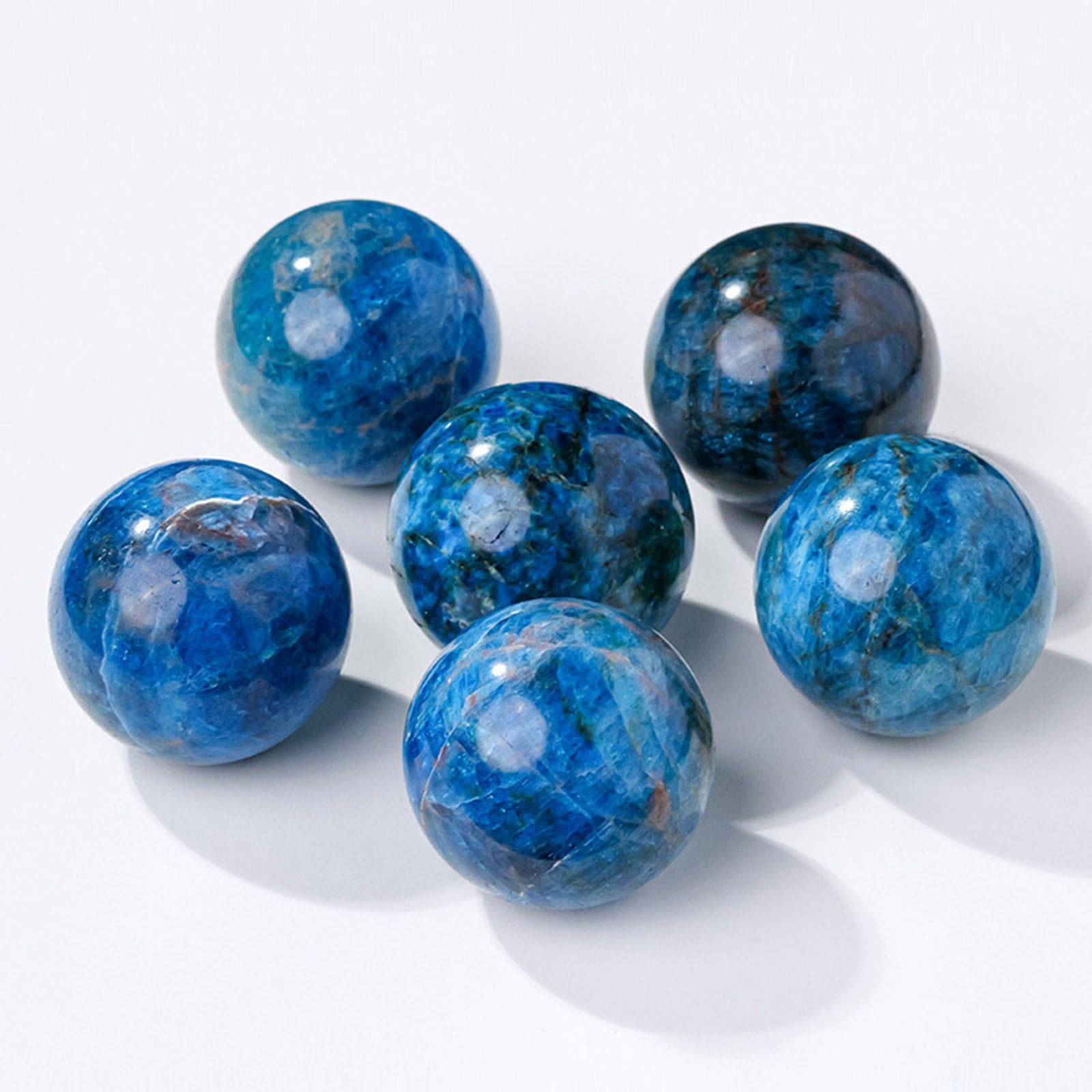 Heilende Edelstein-Kristallkugel-Kollektion(5~5.5cm)