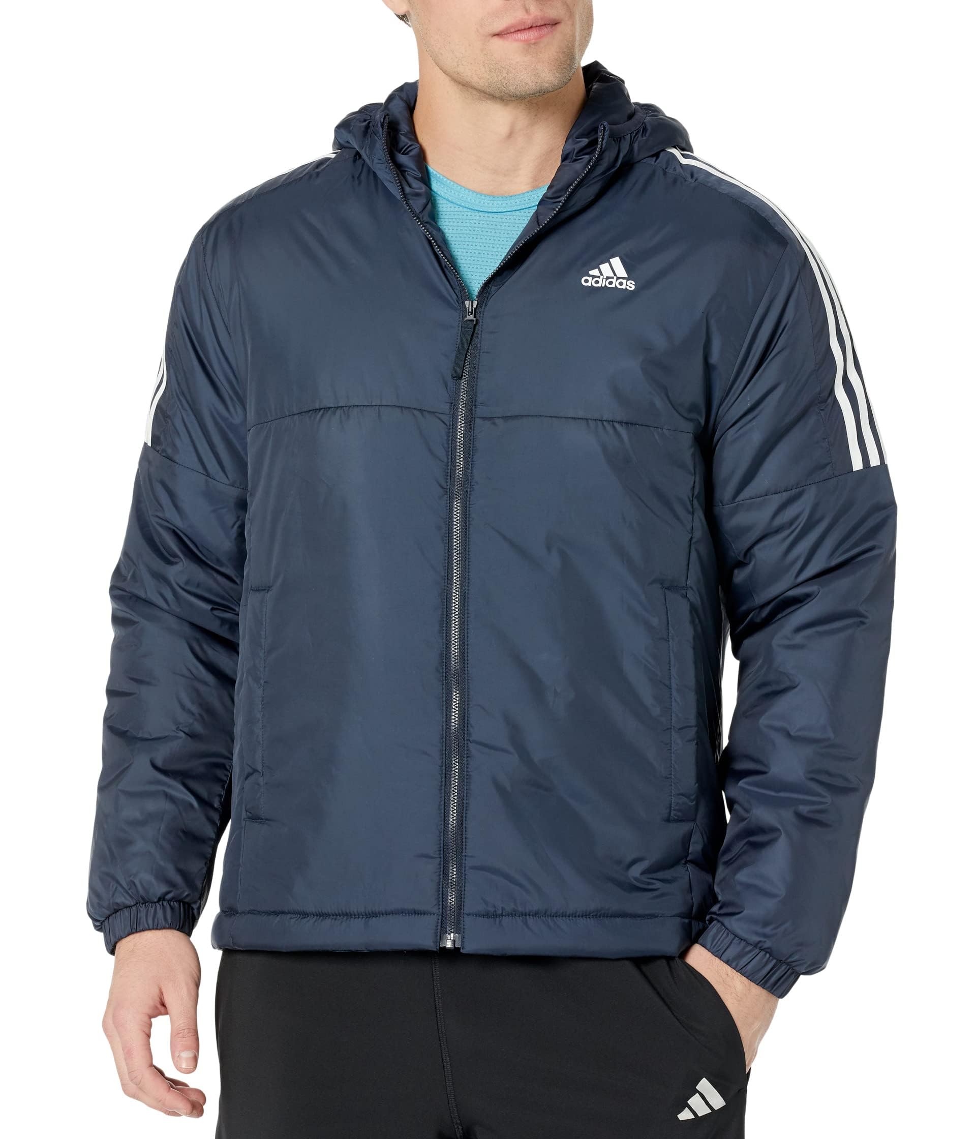 adidas Men's Essentials Insulated Hooded Jacket