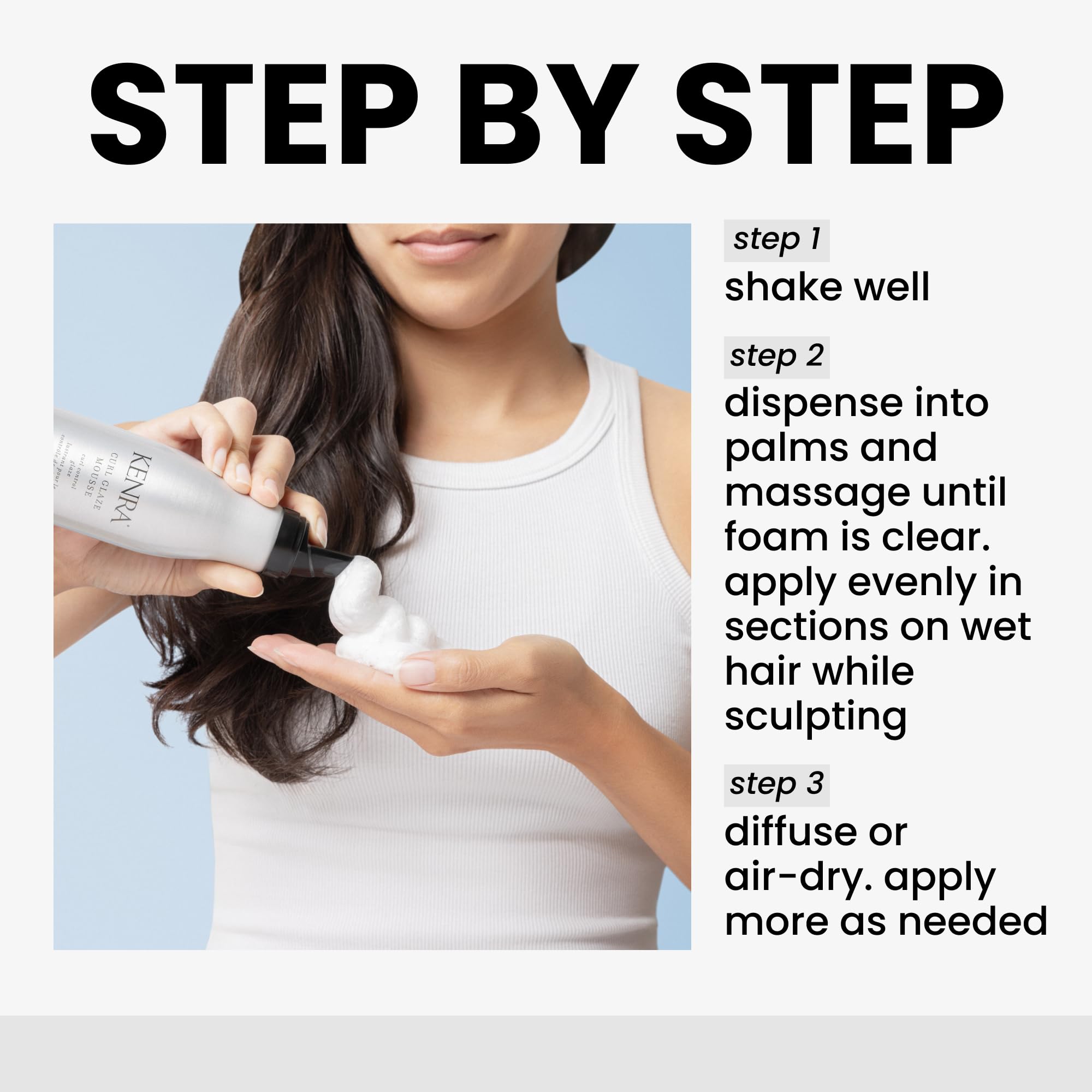 Kenra Curl Glaze Mousse 13 | Curl Control Glaze | Provides Frizz Control & Humidity Resistance | All Hair Types