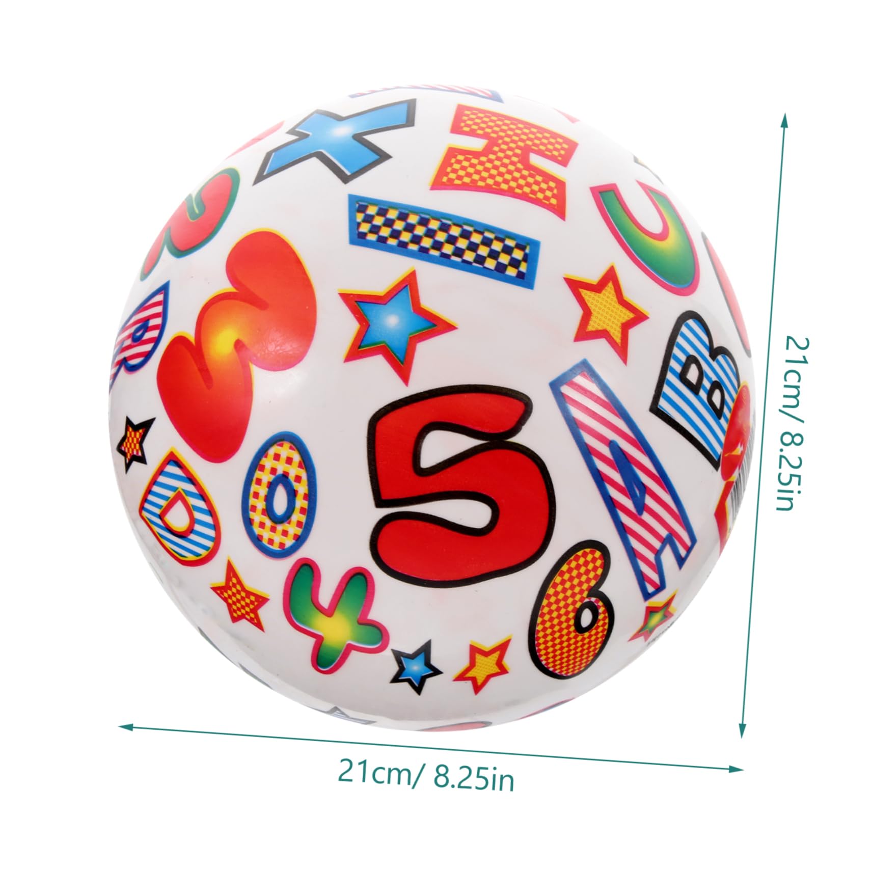 Vaguelly 2pcs Inflatable Beach Balls Lightweight Pool for All Ages for Home Games and for Adults for Swimming Pool and Beach Fun