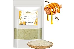 Pandaing 3LB White Beeswax Pellets for Lip Balm Making