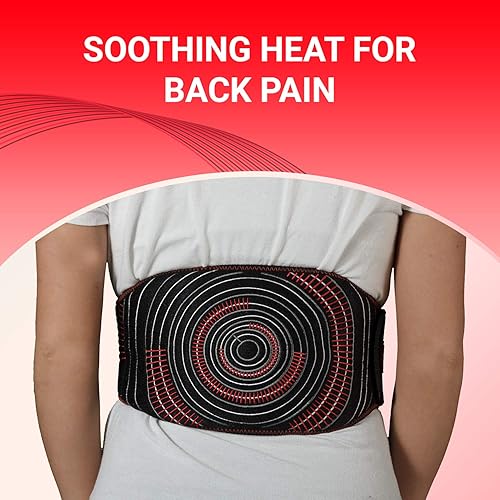 Miniatura 6 de Qfiber - Almohadilla térmica inalámbrica de envoltura infrarroja de Qfiber – Lumbar, cintura, baja espalda almohadilla térmica inalámbrica para