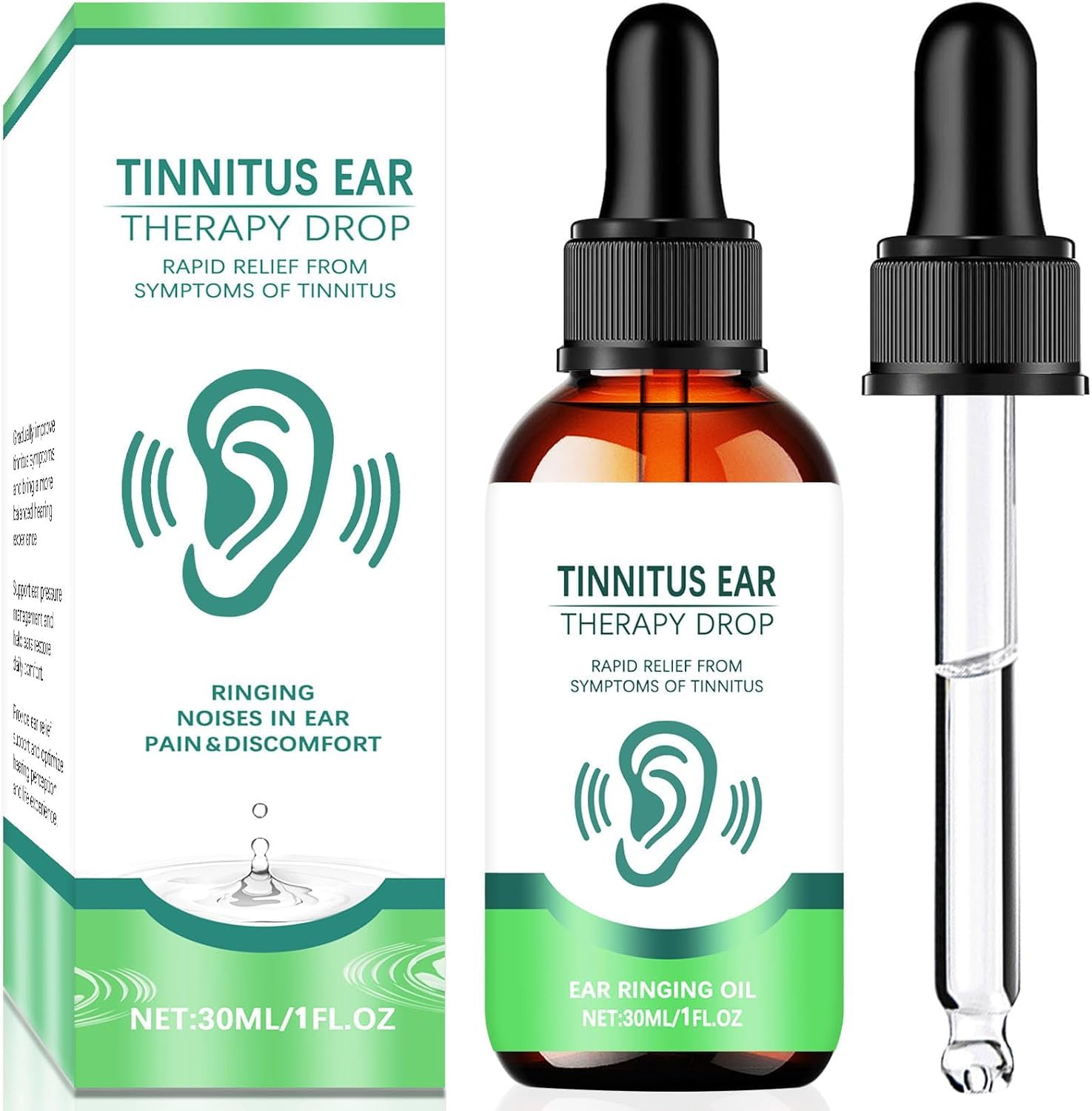 Tinnitus Relief for Ringing Ears Ear Care Drops Promote Ear Comfort and Clarity Effective Tinnitus Treatment Reduces Ears