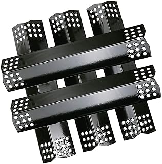 Utheer 14 9/16" Stainless Steel Heat Plate for Nexgrill 720-0830H, 720-0830D, Burner Cover for Grill Master 720-0697, 720-0737, Heat Shield, Flame Tamer, Heat Tent for Gas Grills, 5 Pack