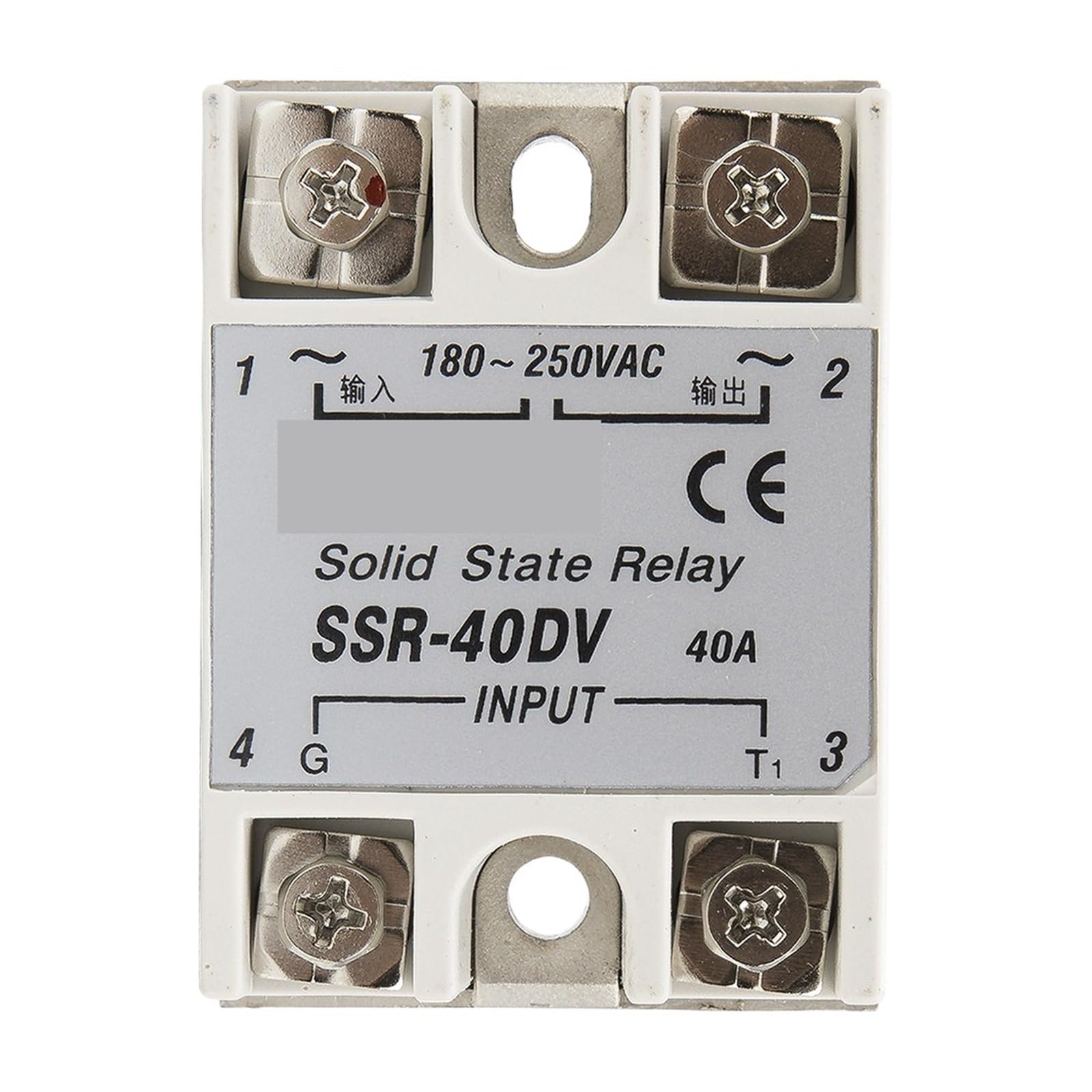 Régulateur de tension SSR-40DV 40A pour contrôle industriel précis