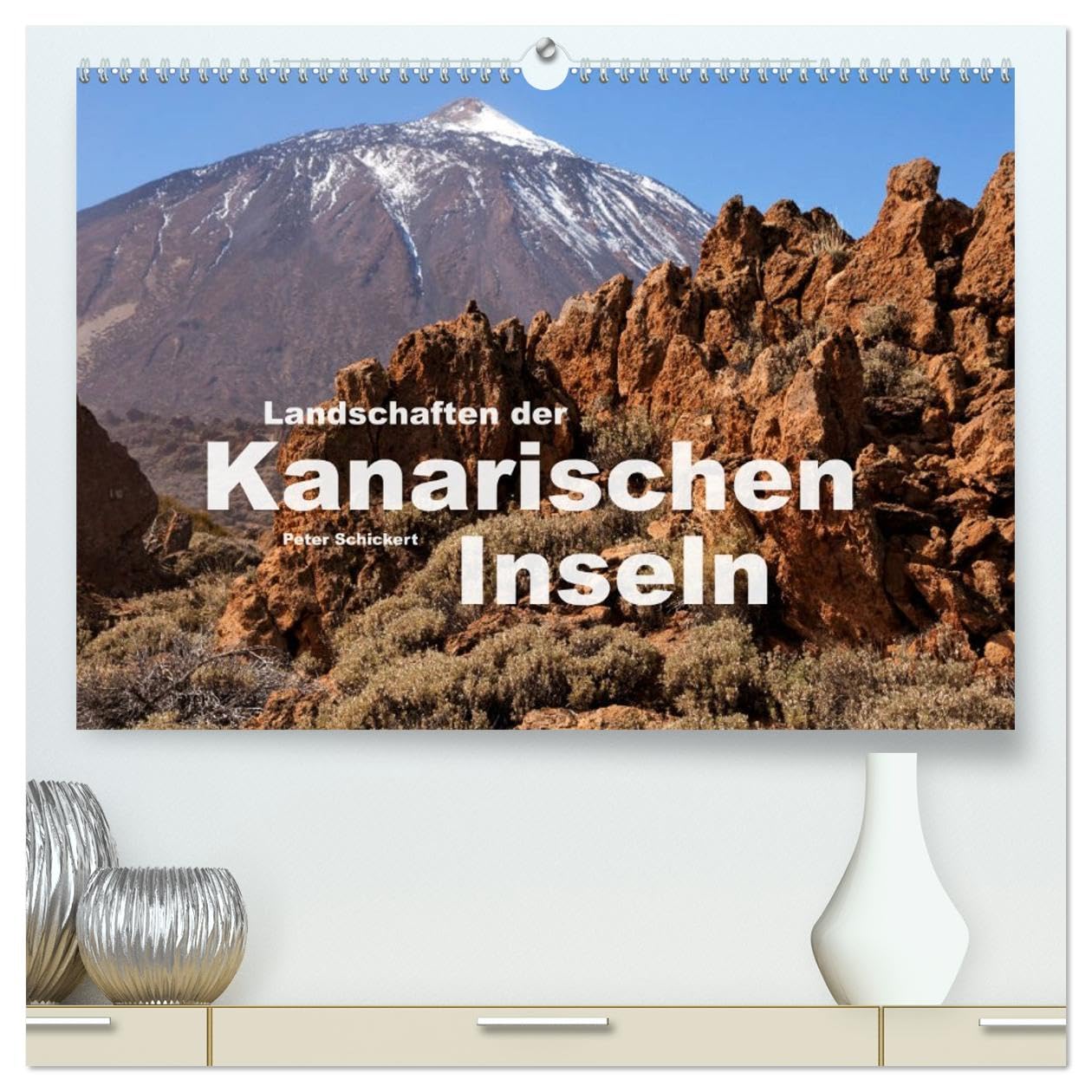 Landschaften der Kanarischen Inseln. (hochwertiger Premium Wandkalender 2026 DIN A2 quer), Kunstdruck in Hochglanz: Die faszinierende landschaftliche Vielfalt der Kanarischen Inseln. (CALVENDO Orte)